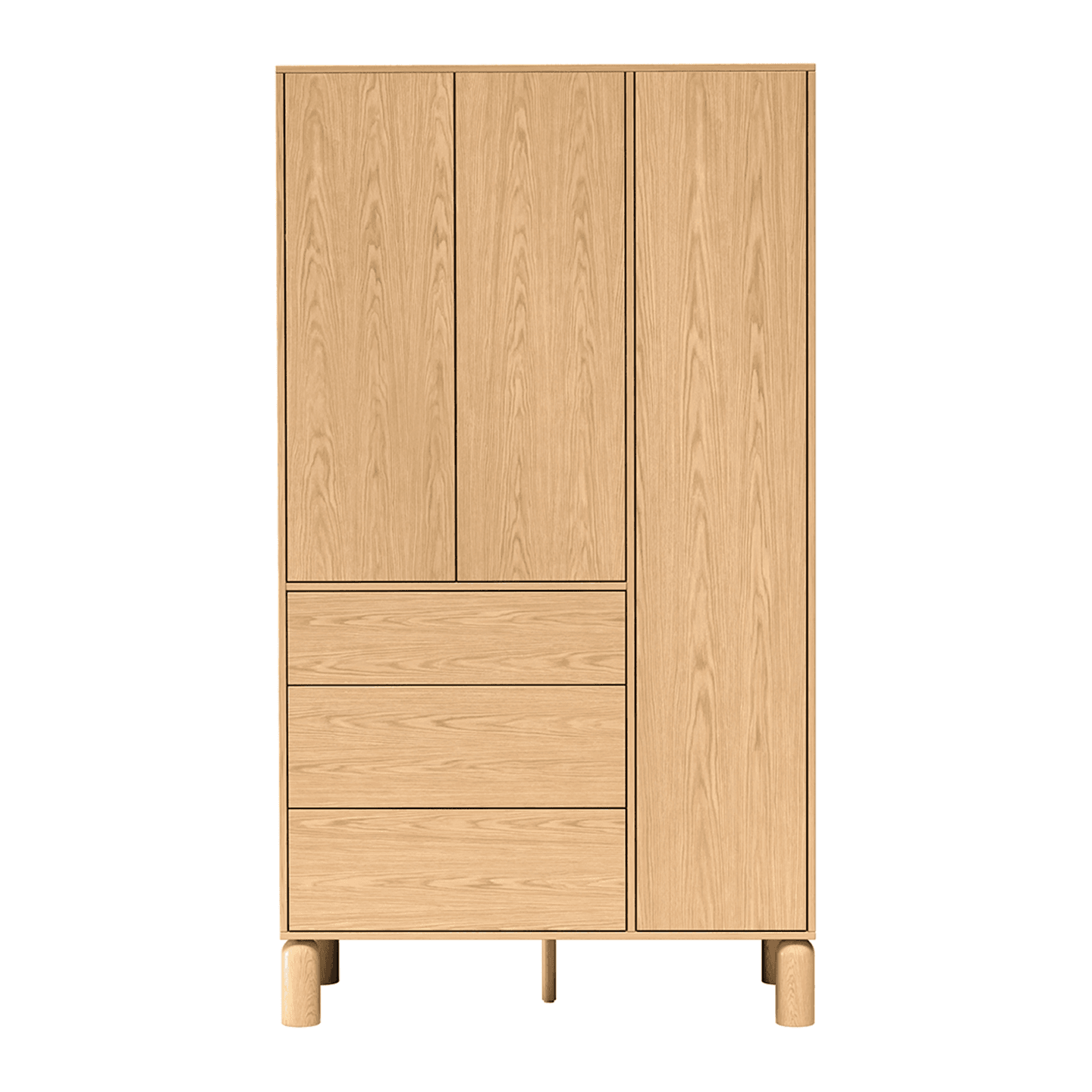 Szafa Orvico 110 cm dąb bookmatch