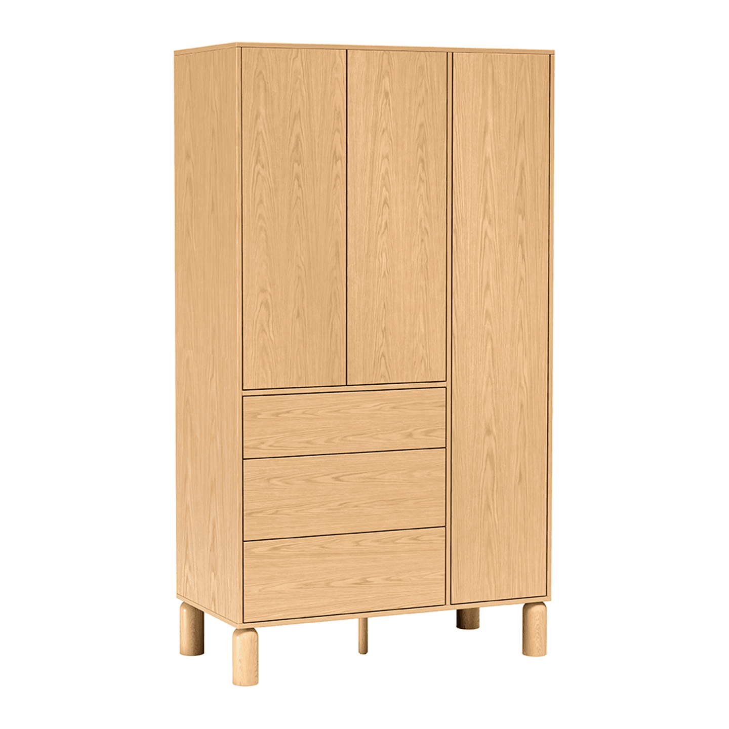 Szafa Orvico 110 cm dąb bookmatch - zdjęcie 2