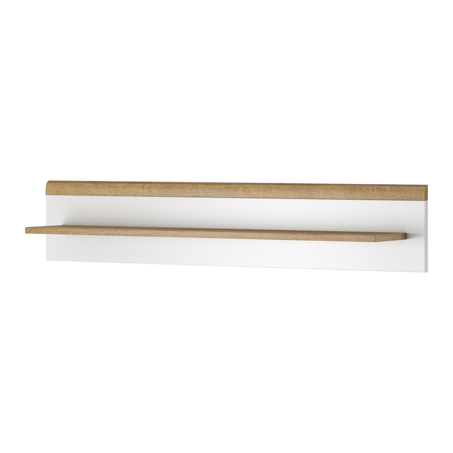 Półka Optimo 107 cm Dąb Riviera + Biały