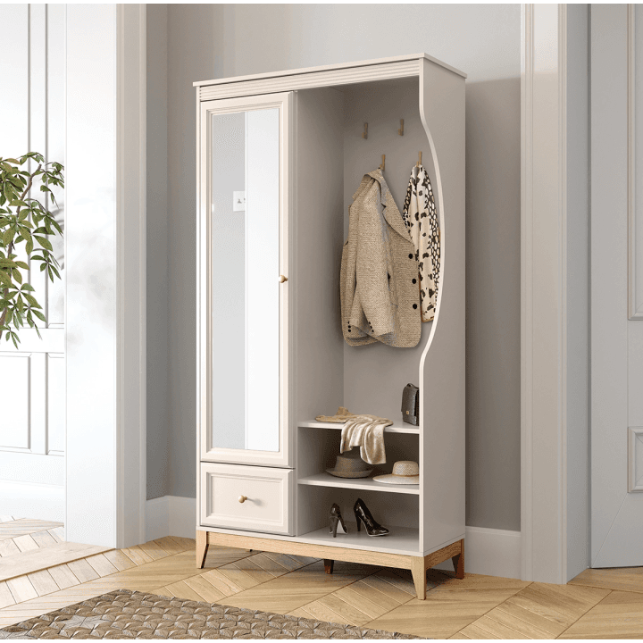 Garderoba Belumi 100 cm Kaszmir + Dąb - zdjęcie 2