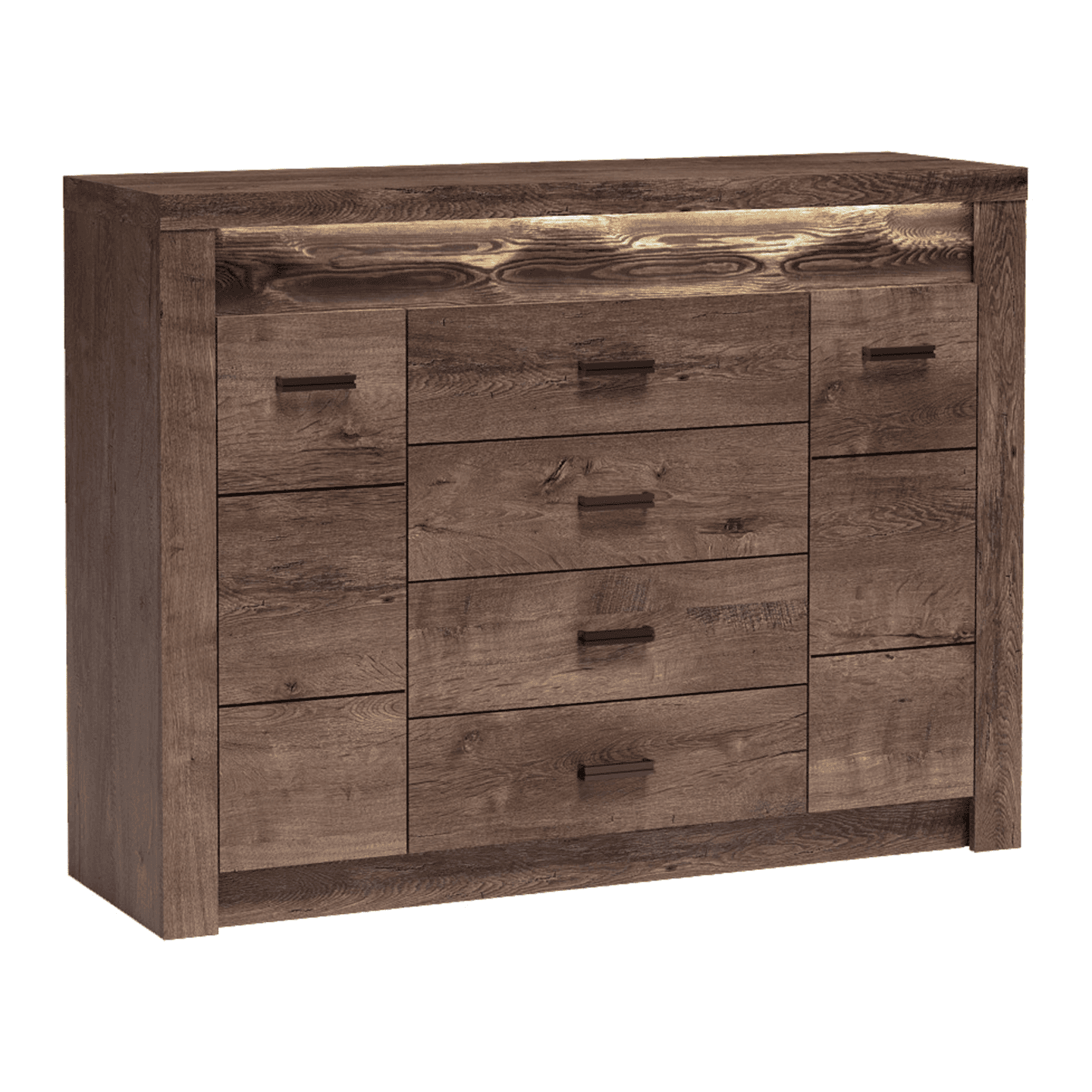 Komoda Monteri 137 cm Jesion Ciemny