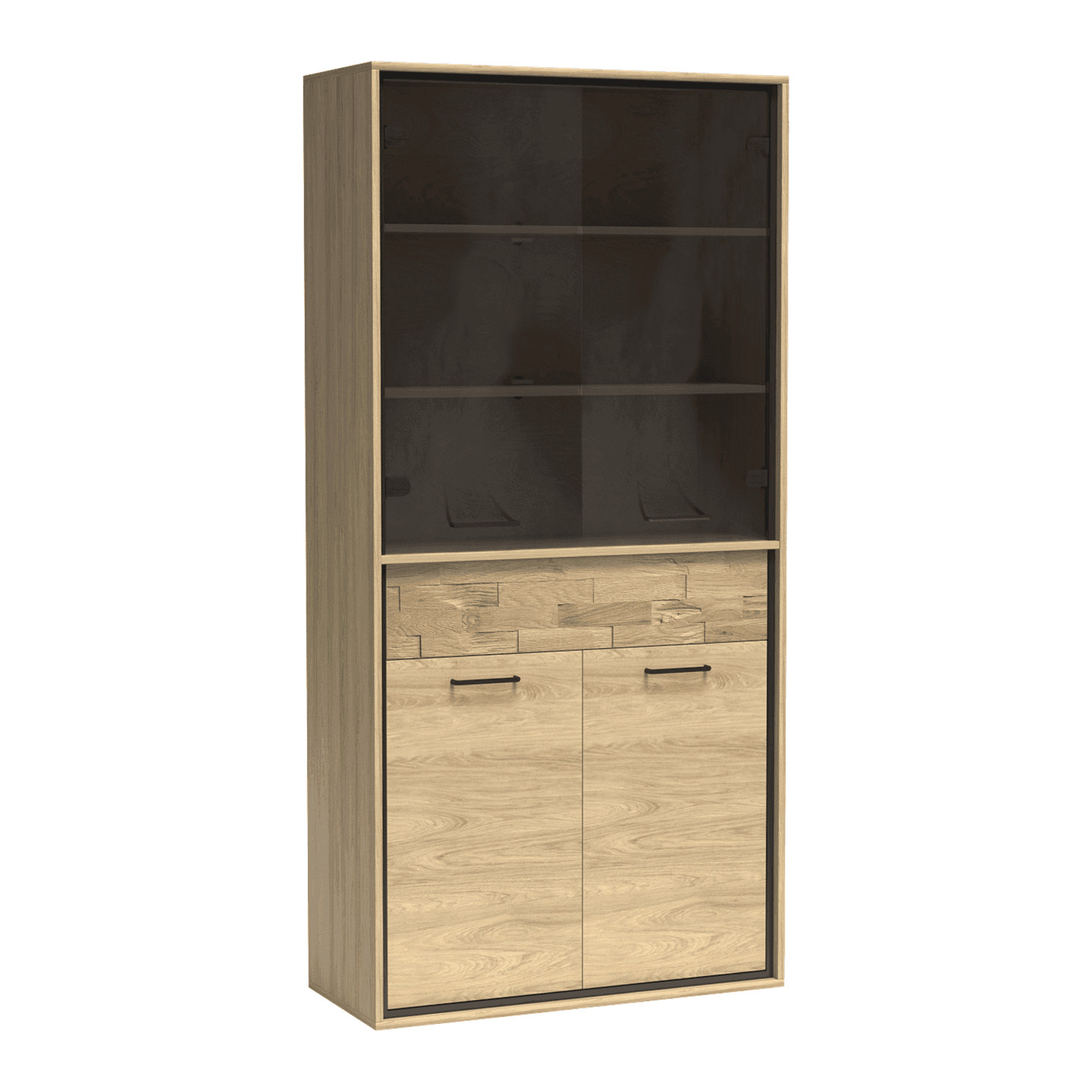 Witryna Savena 92 cm Dąb Hikora