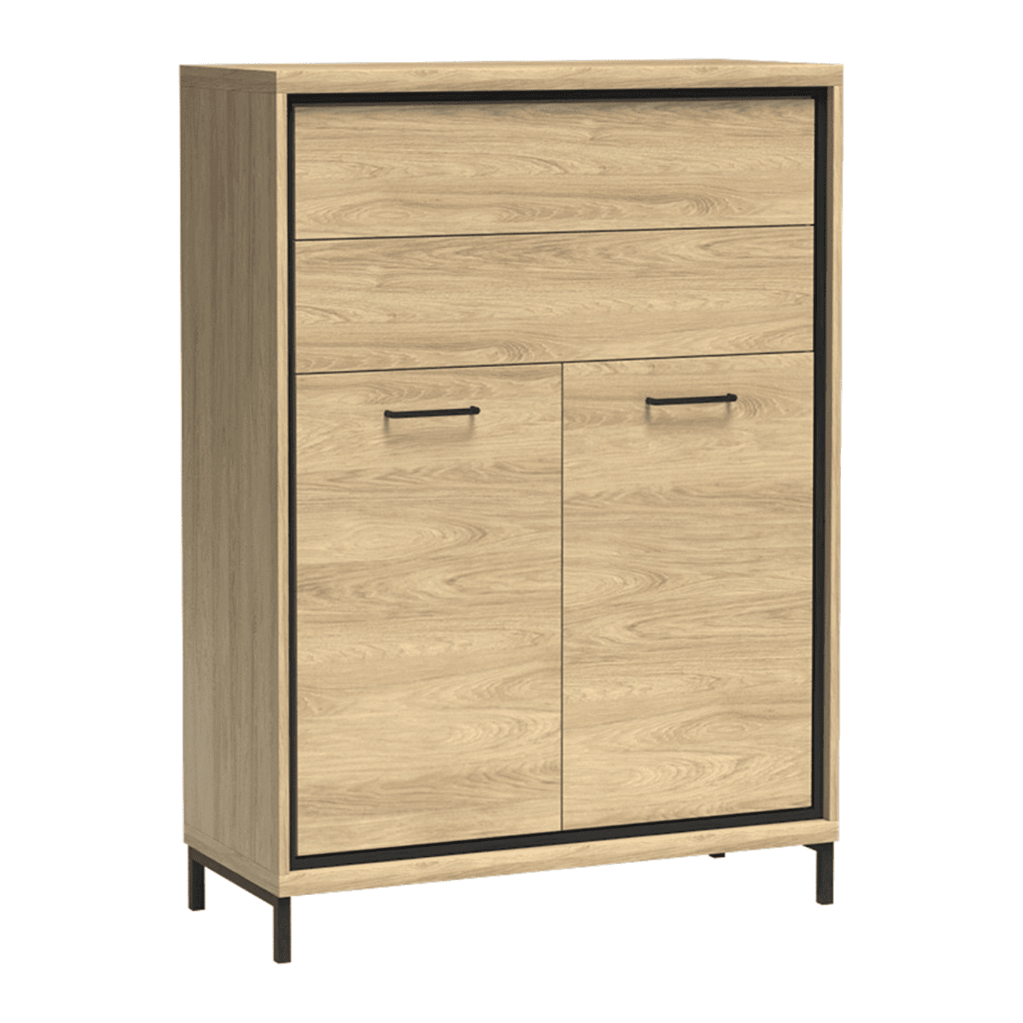 Komoda Savena 92 cm Dąb Hikora