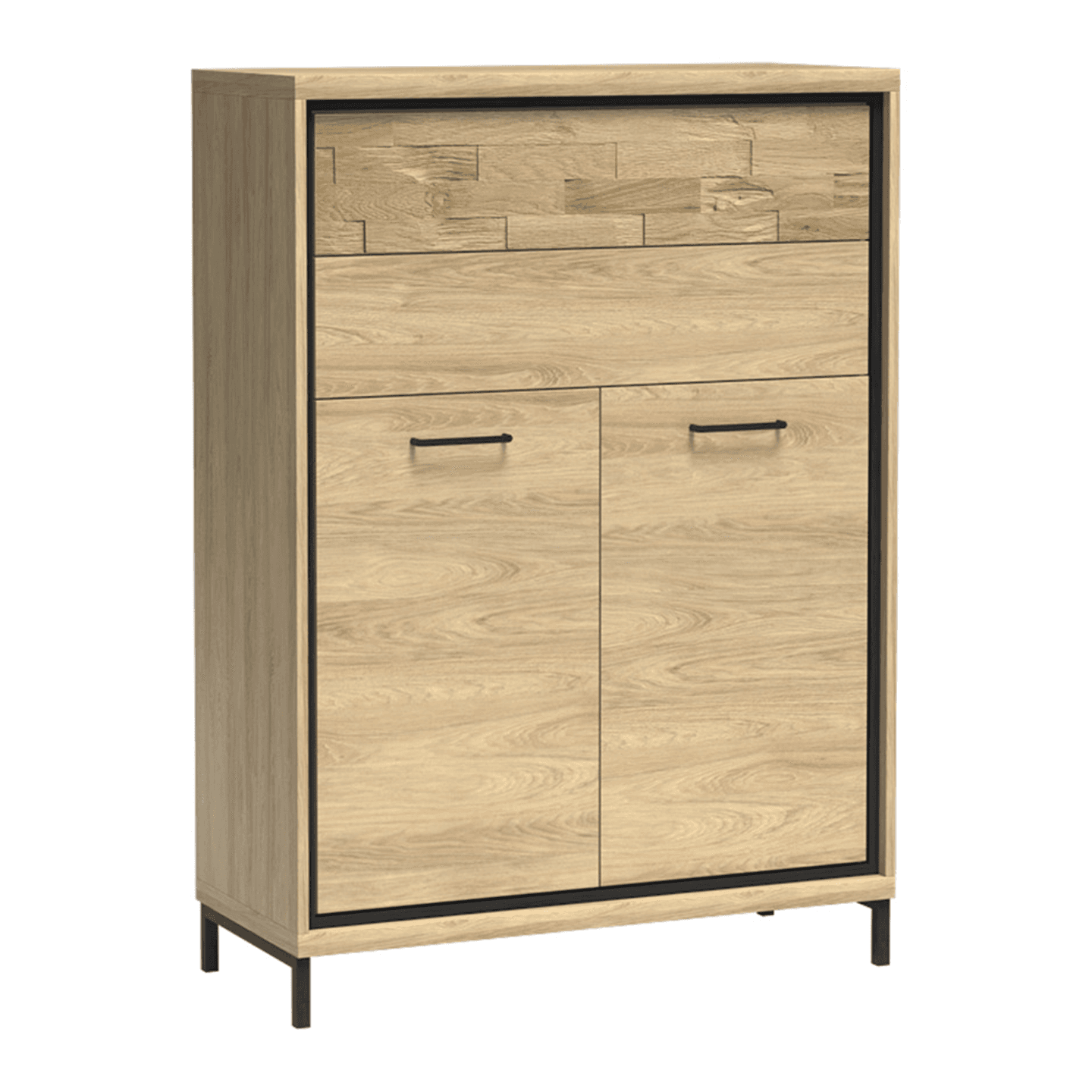 Komoda Savena 92 cm Dąb Hikora