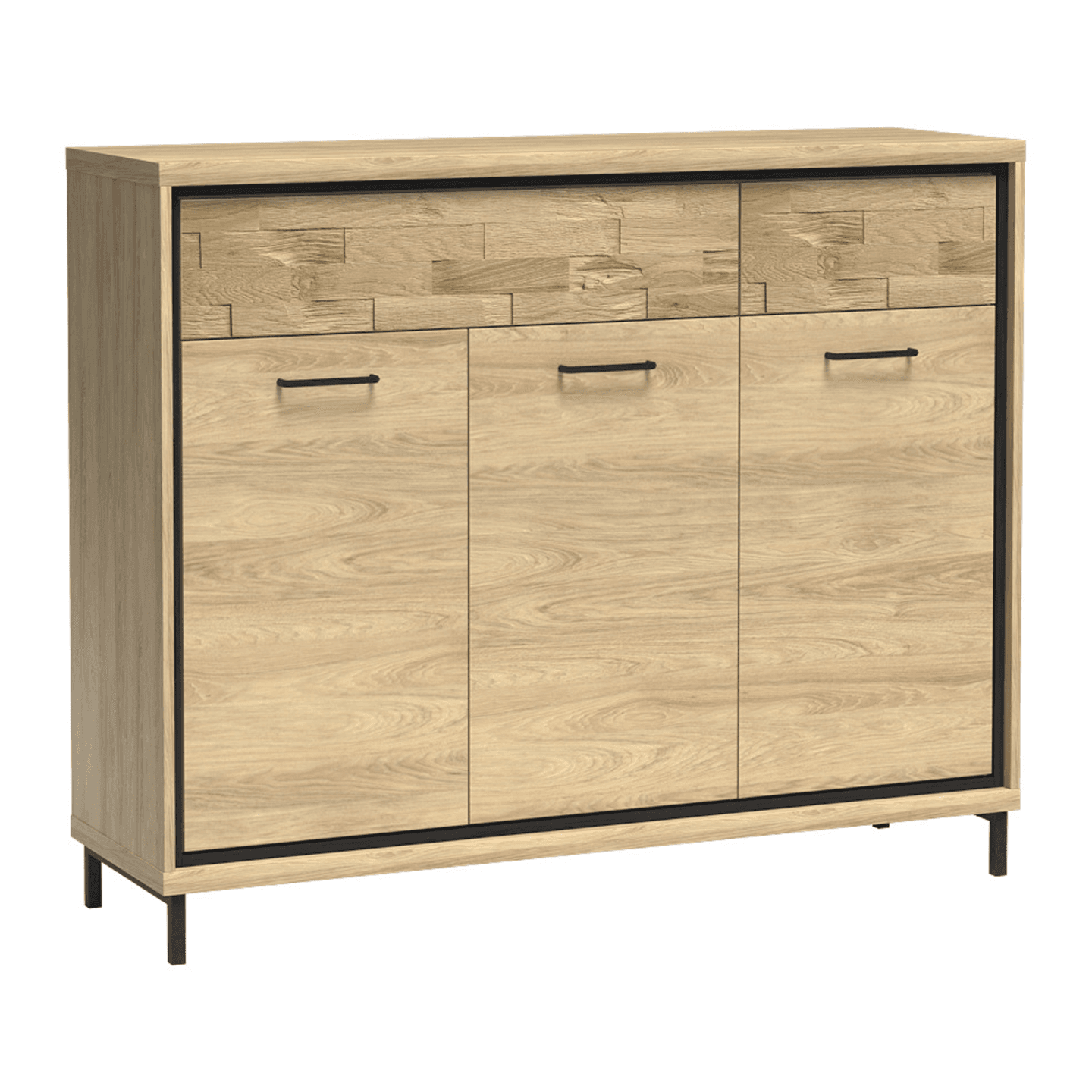 Komoda Savena 135 cm Dąb Hikora