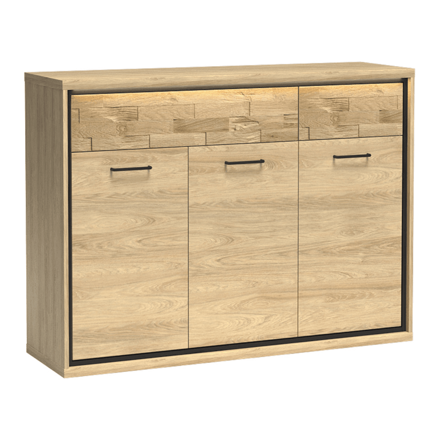 Komoda Savena 135 cm Dąb Hikora