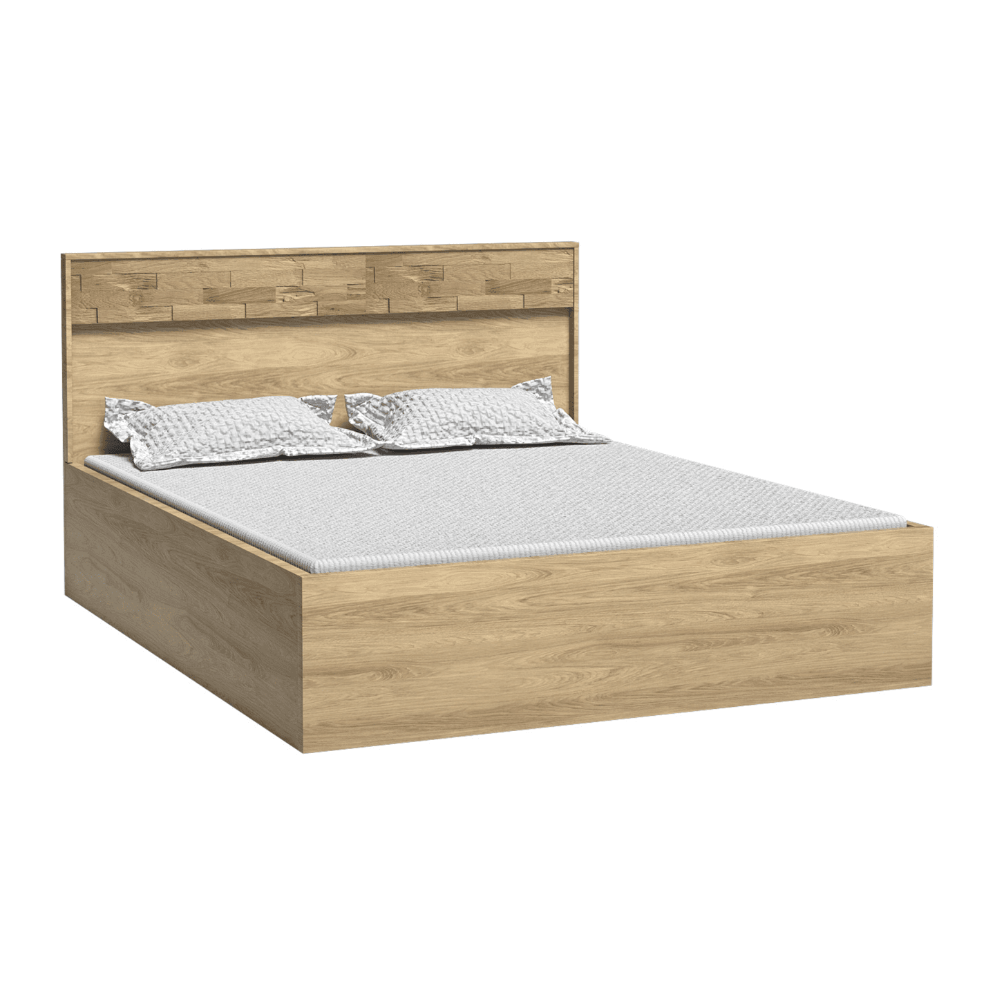 Łóżko Savena 160x200 Dąb Hikora