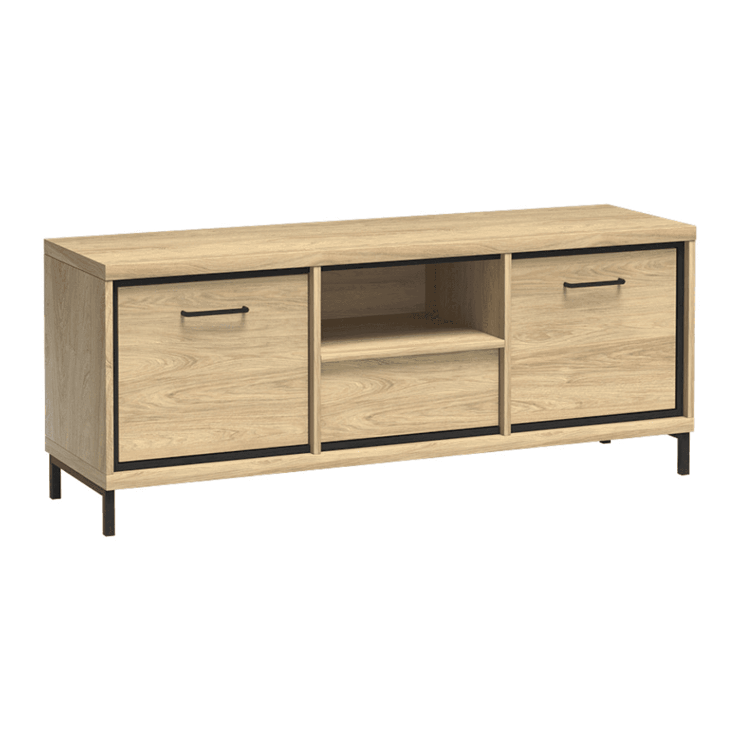 Szafka RTV Savena 139 cm Dąb Hikora