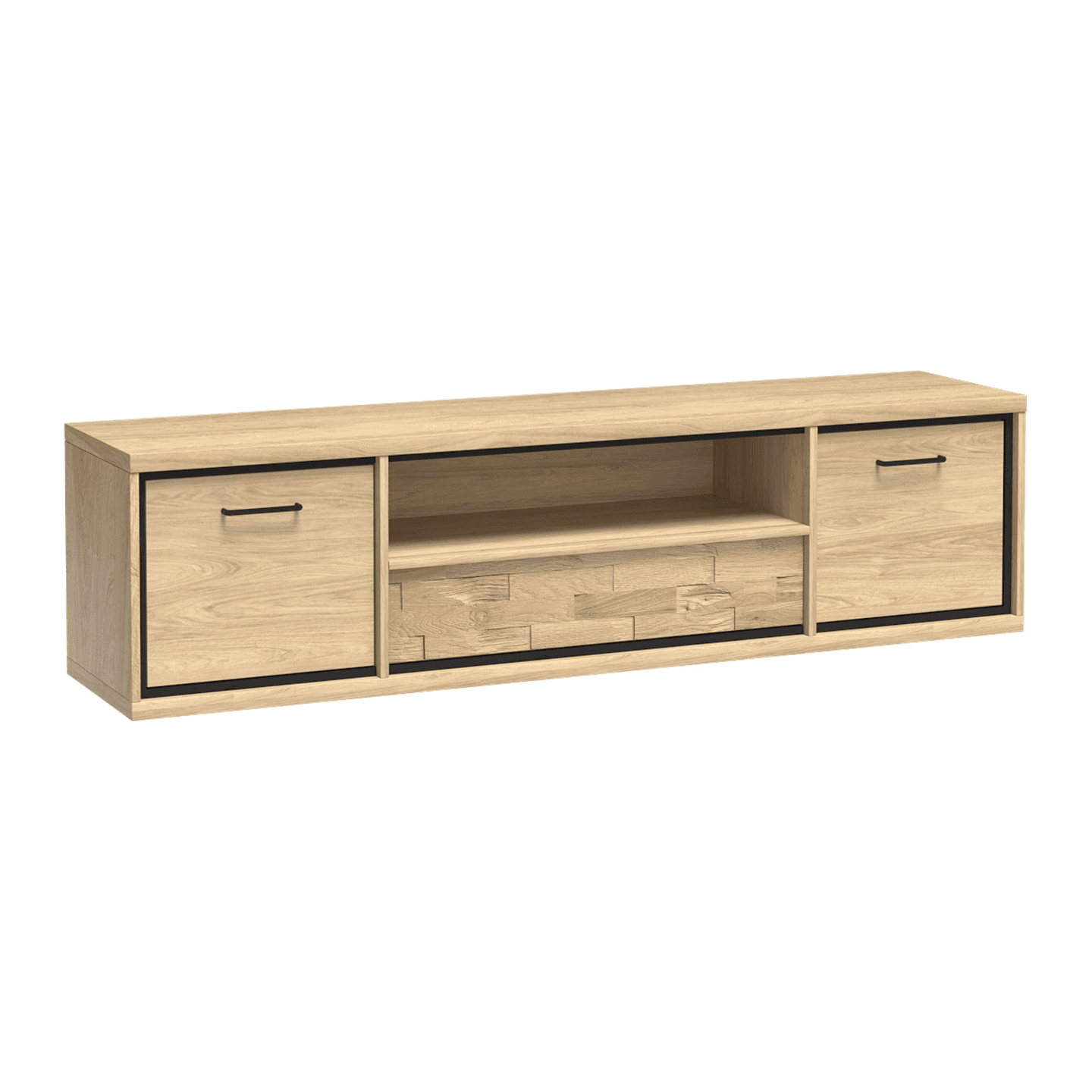 Szafka RTV Savena 181 cm Dąb Hikora