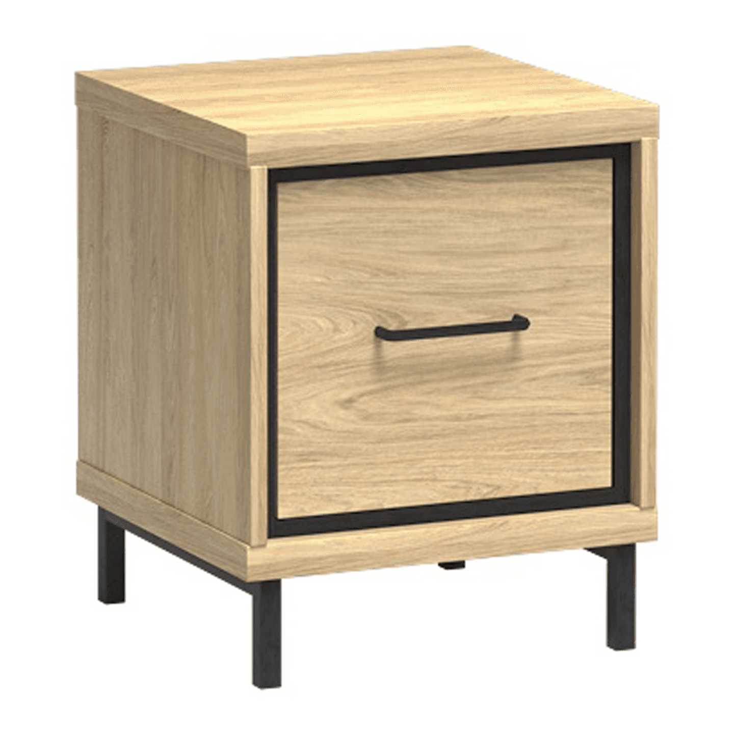 Stolik nocny Savena 40 cm Dąb Hikora