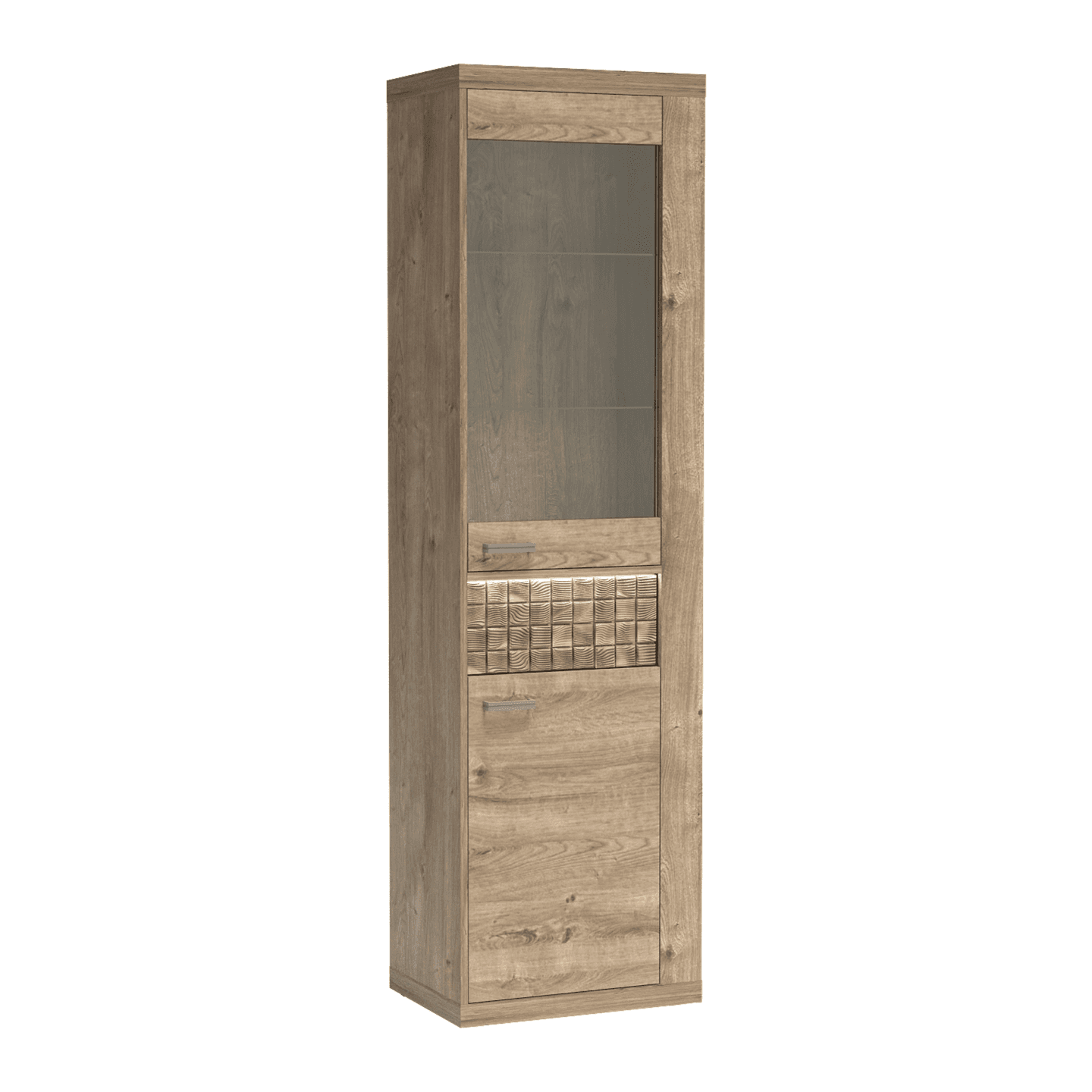 Witryna Elvoro 57 cm Dąb Ribbeck