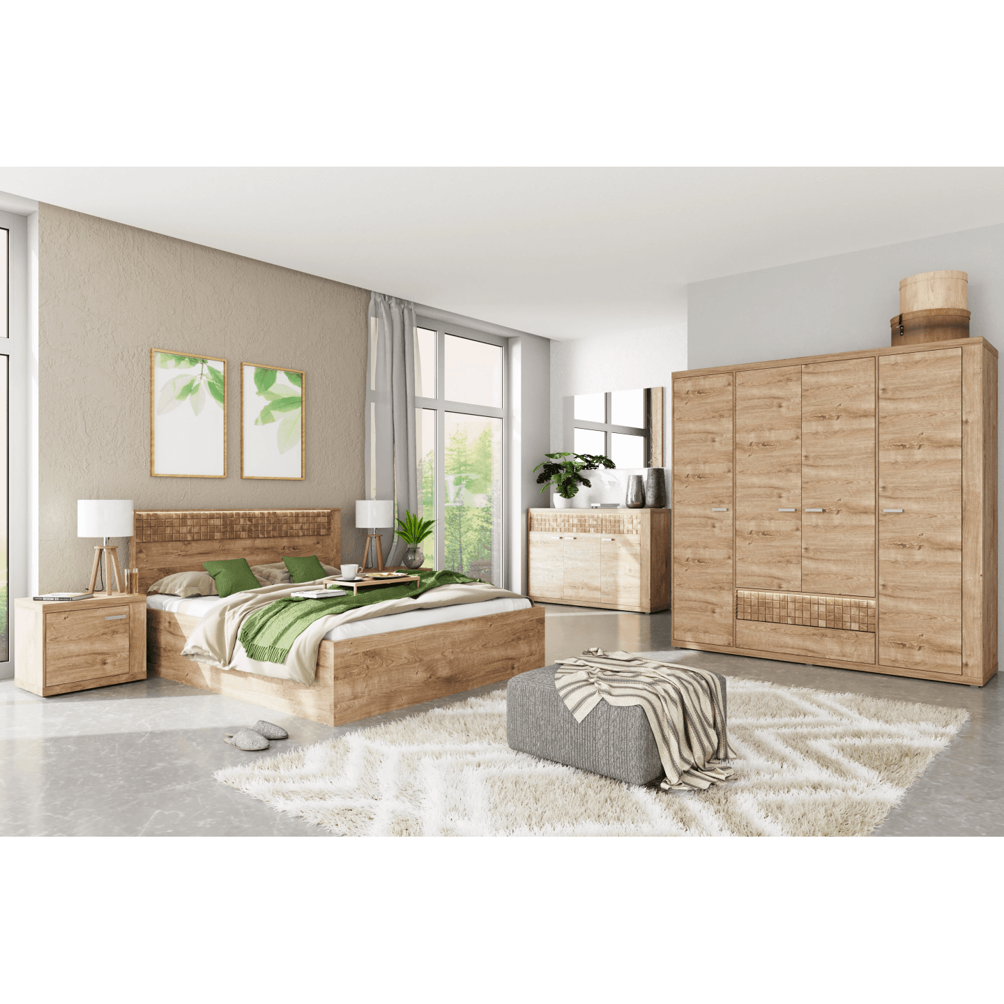 Biurko Elvoro 120 cm Dąb Ribbeck