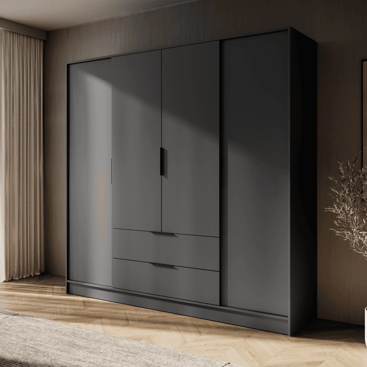 Szafa Melly 4D grafit - zdjęcie 2