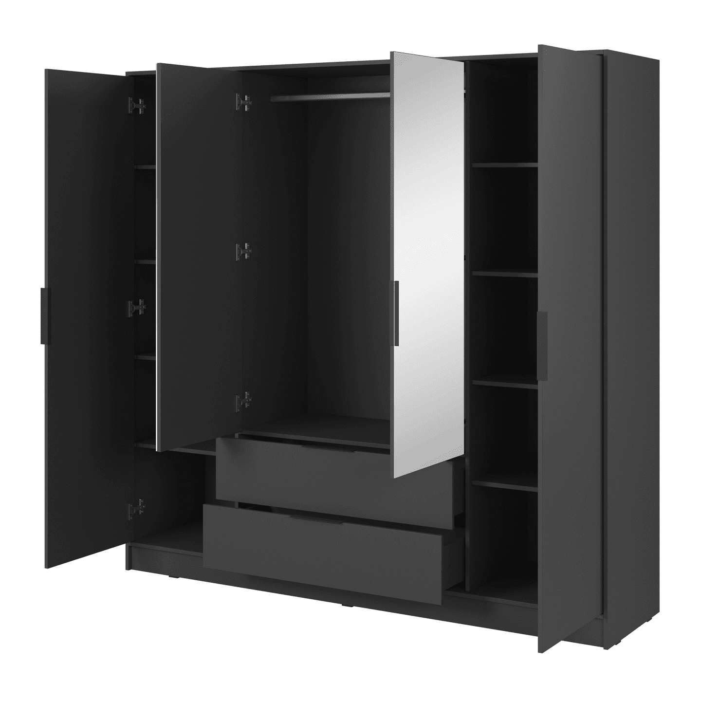 Szafa Melly 4DL grafit