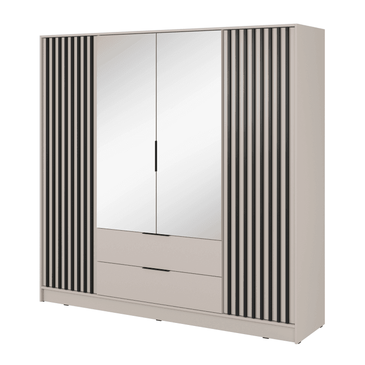 Szafa Bella 4D z lustrem kaszmir