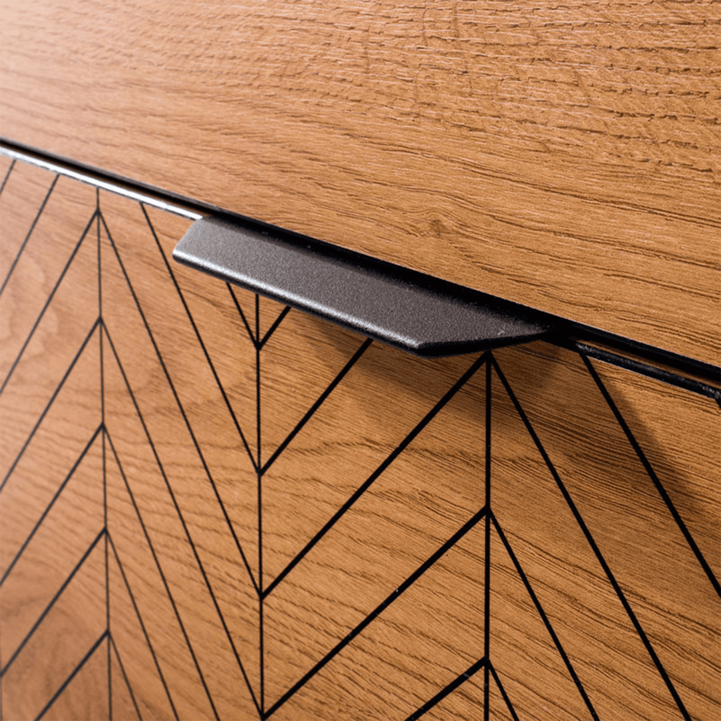 Komoda Lorensa 158 cm Dąb Karmel