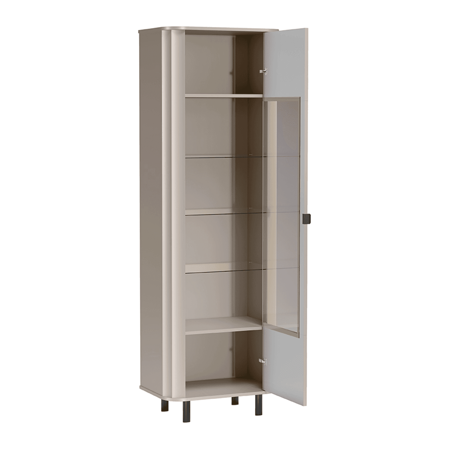 Witryna Belvero 65 cm Clay Gray