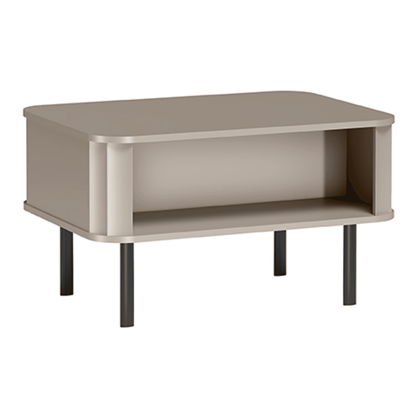 Stolik kawowy Belvero 92 cm Clay Gray