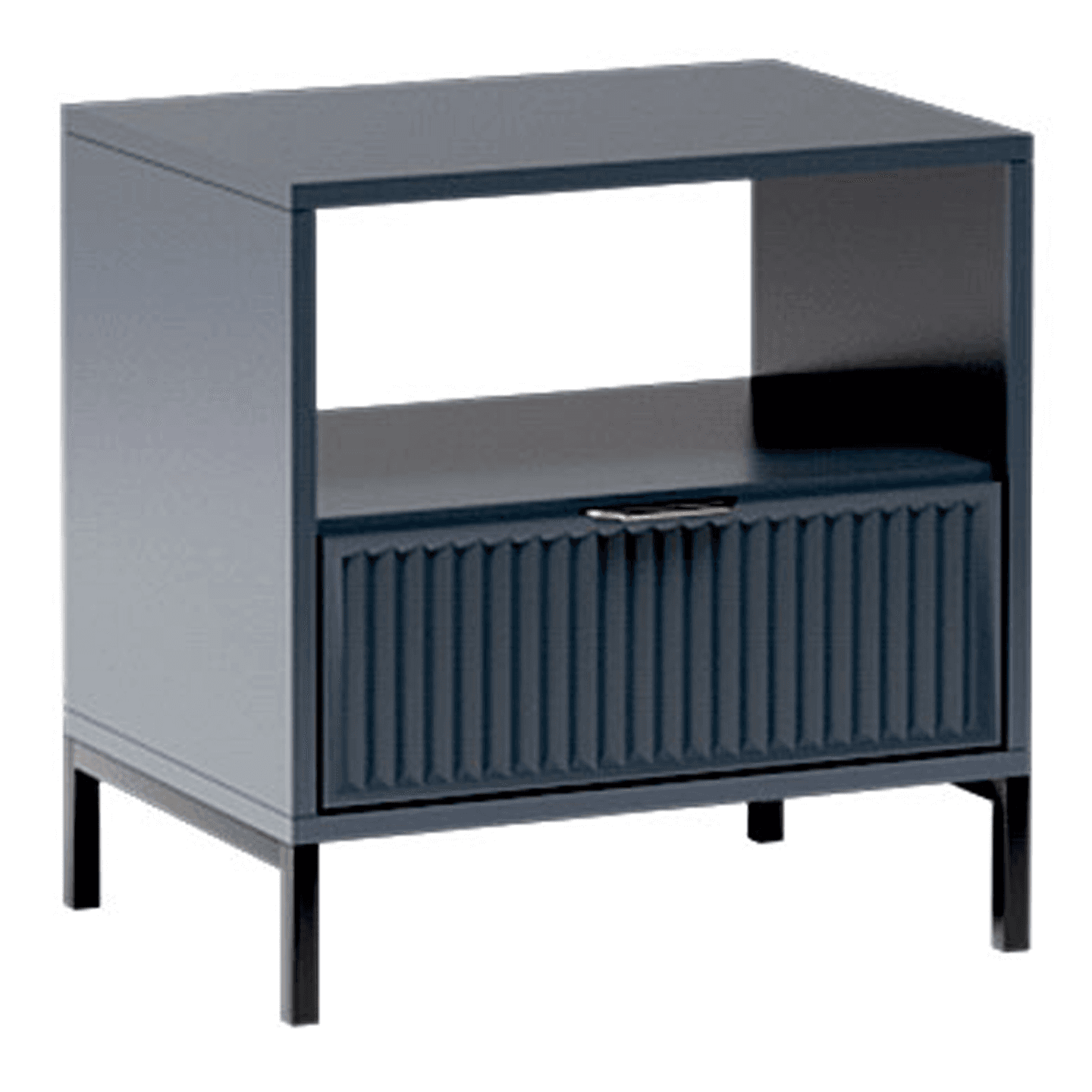 Stolik nocny Delvani 55 cm Indygo