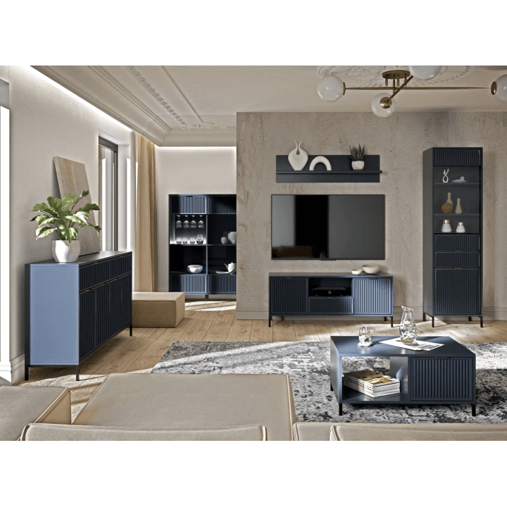 Toaletka Delvani 110 cm Indygo - zdjęcie 2