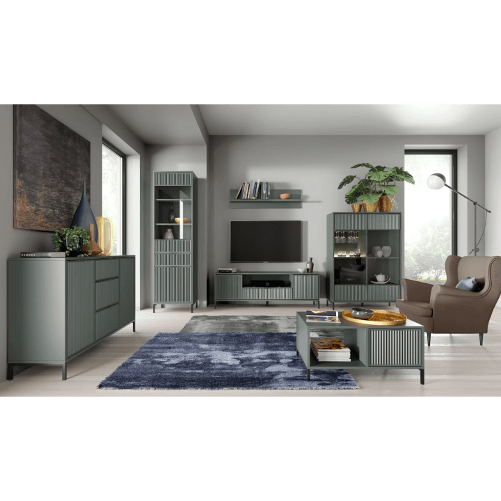 Szafa Delvani 80 cm Stone Green - zdjęcie 2