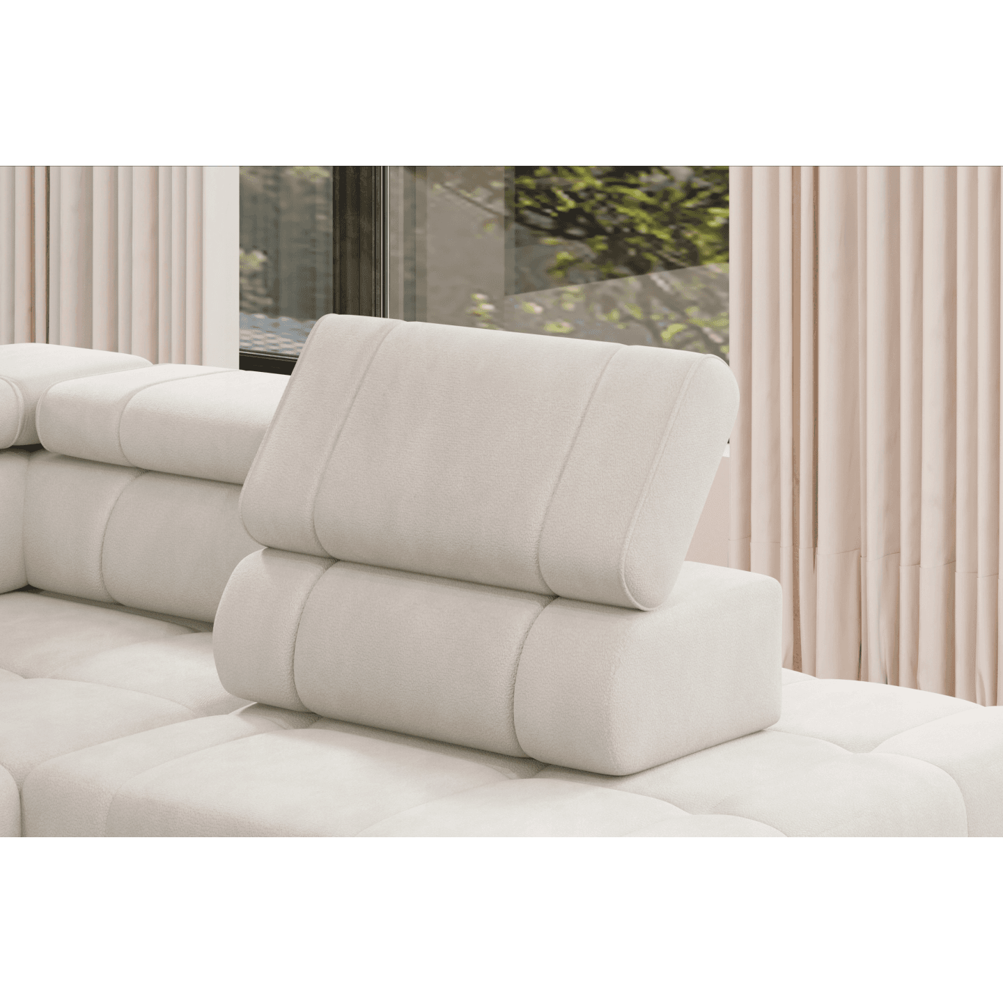 Narożnik Otello L Tkanina Solar 80 Strona lewa