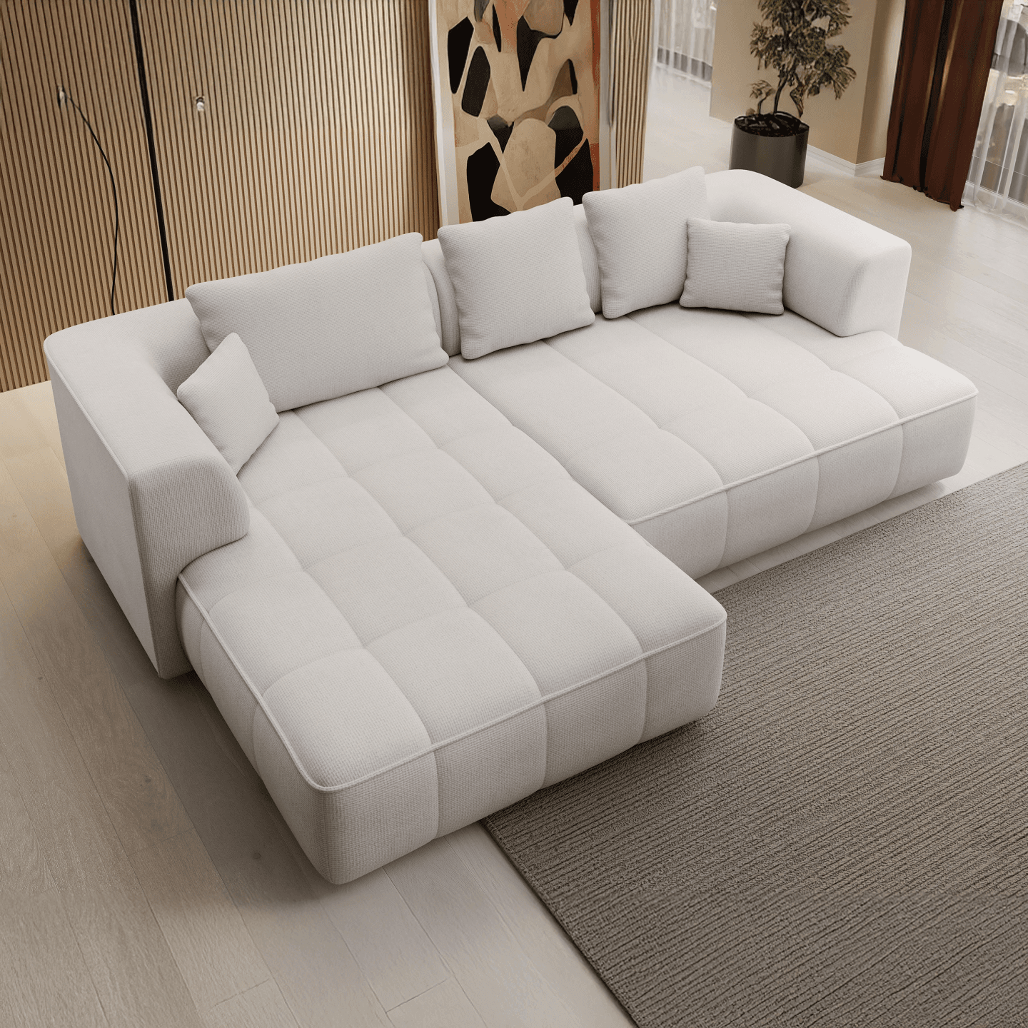 Narożnik z poduszkami Albio S WERSAL