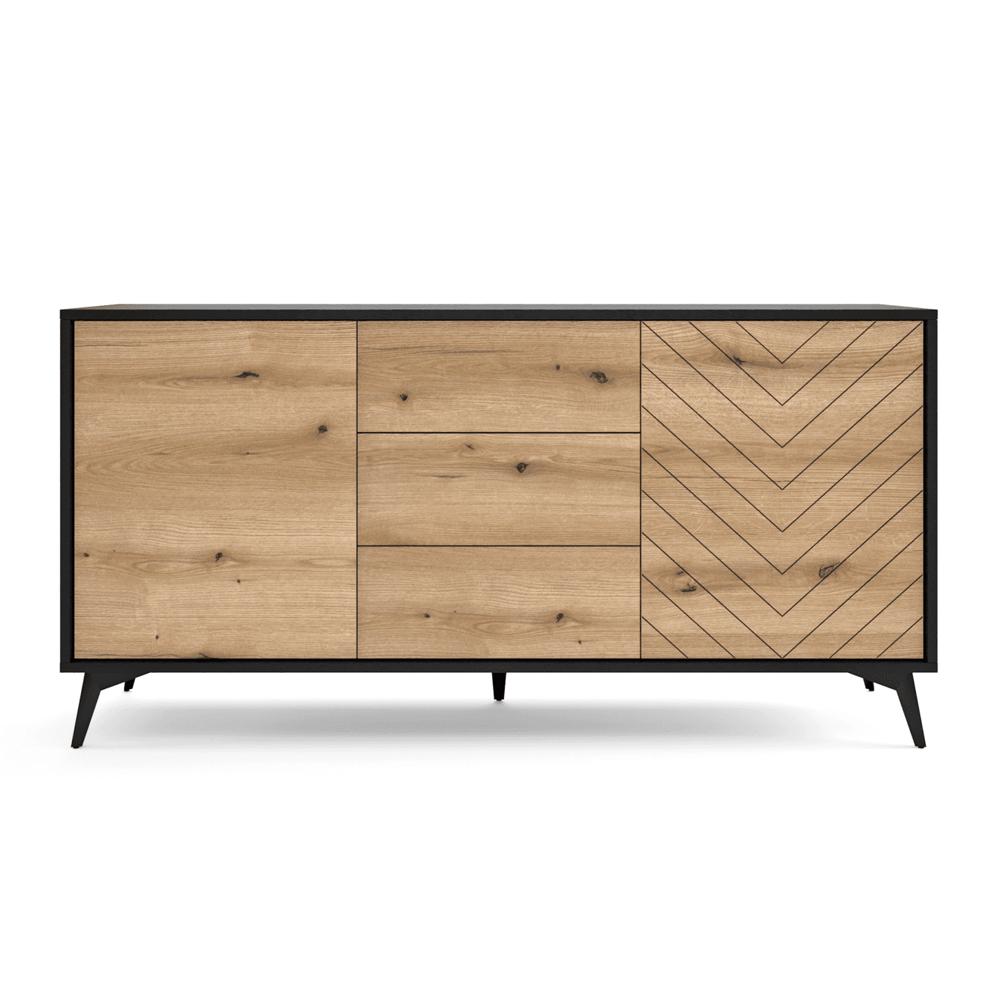 Komoda Astrid 154 cm z szufladami