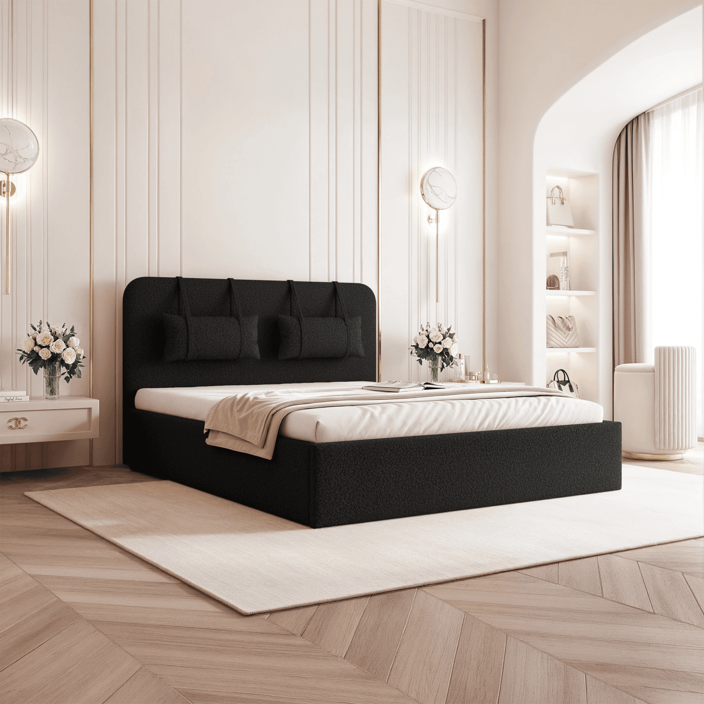 Łóżko tapicerowane Clarins