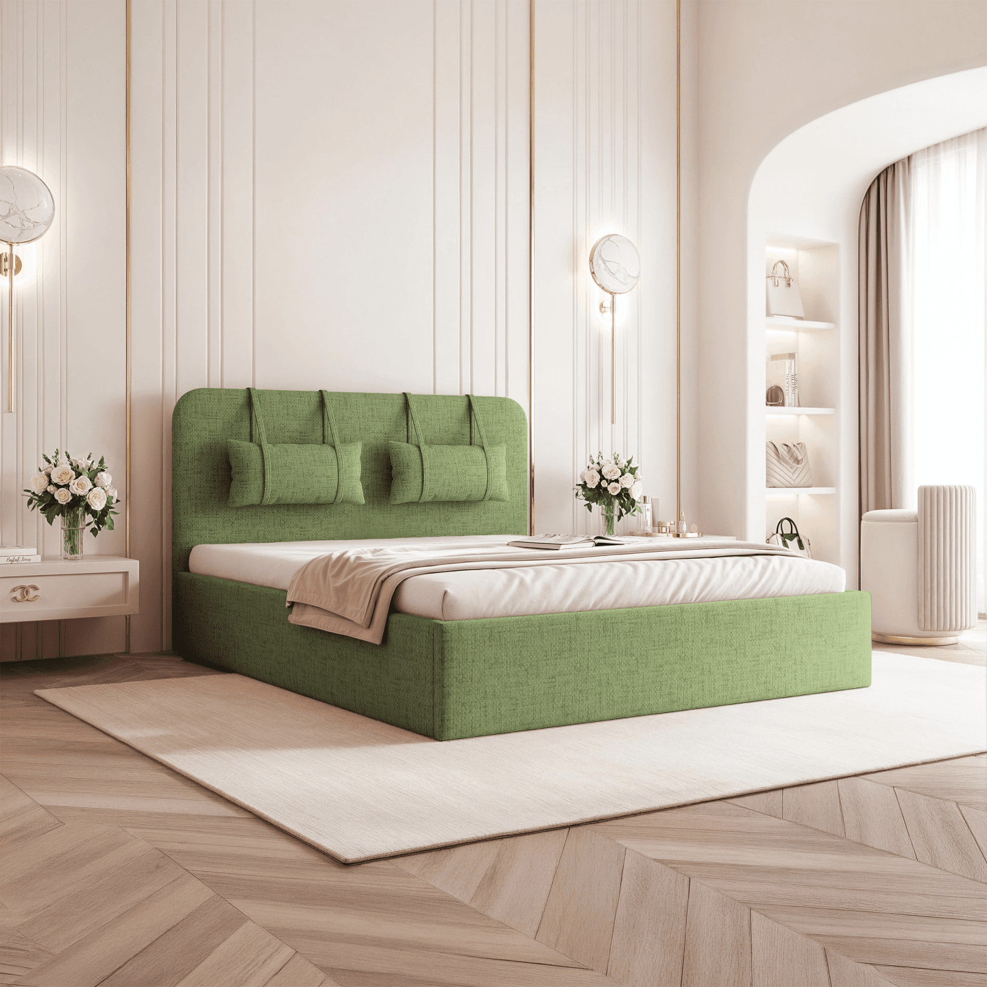 Łóżko tapicerowane Clarins