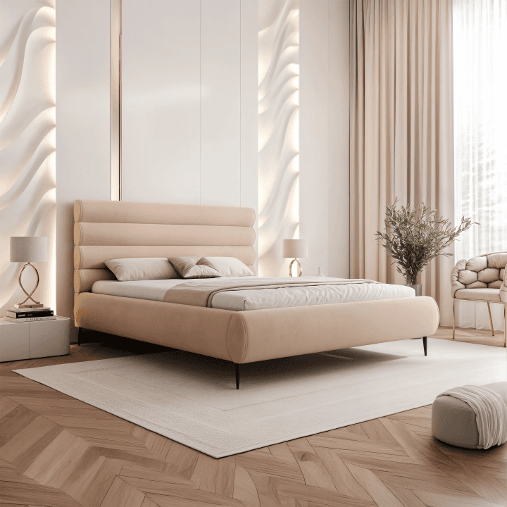 Łóżko tapicerowane Bego Lite - zdjęcie 2