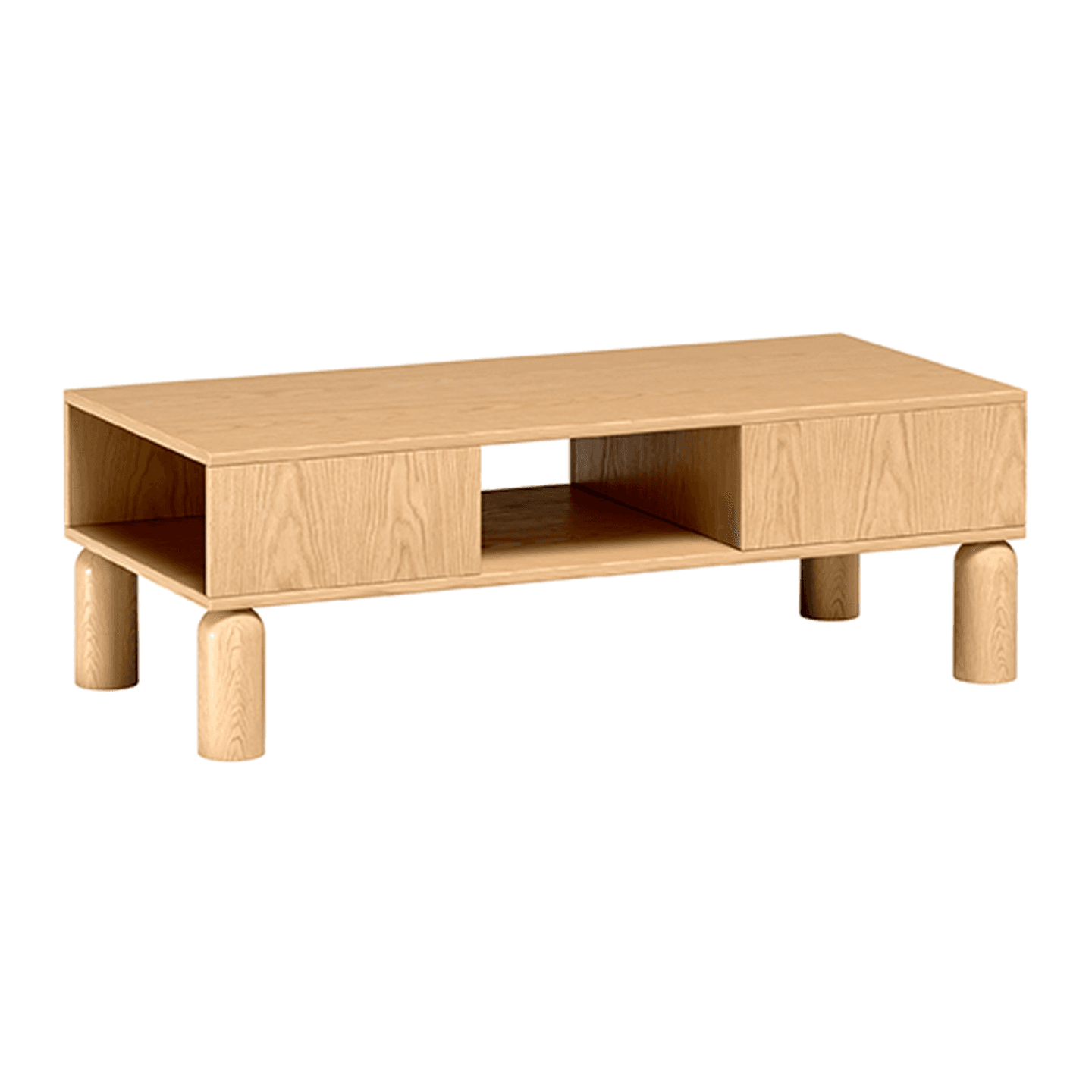 Stolik kawowy Orvico 110 cm dąb bookmatch