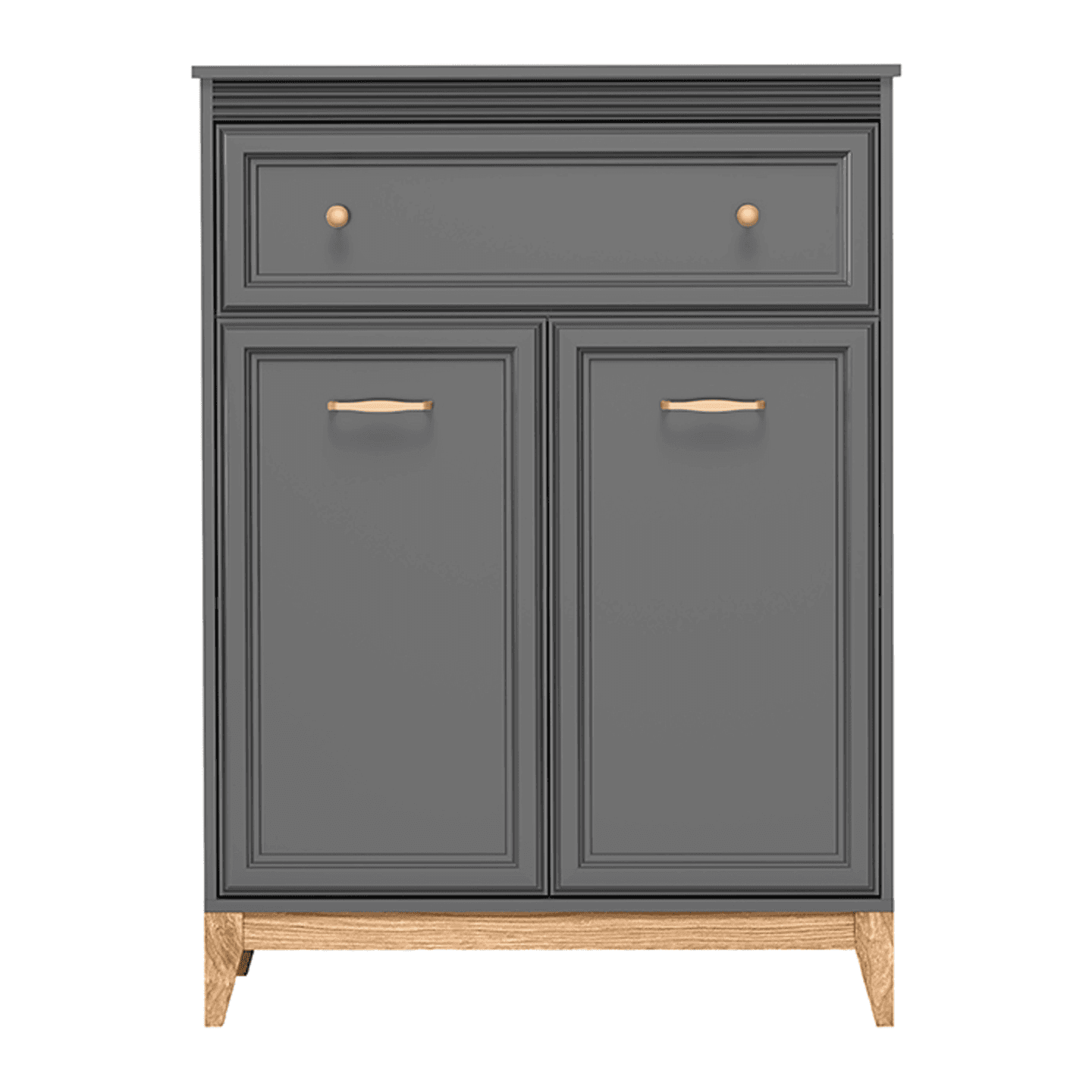 Komoda Harton 92 cm szary diamentowy
