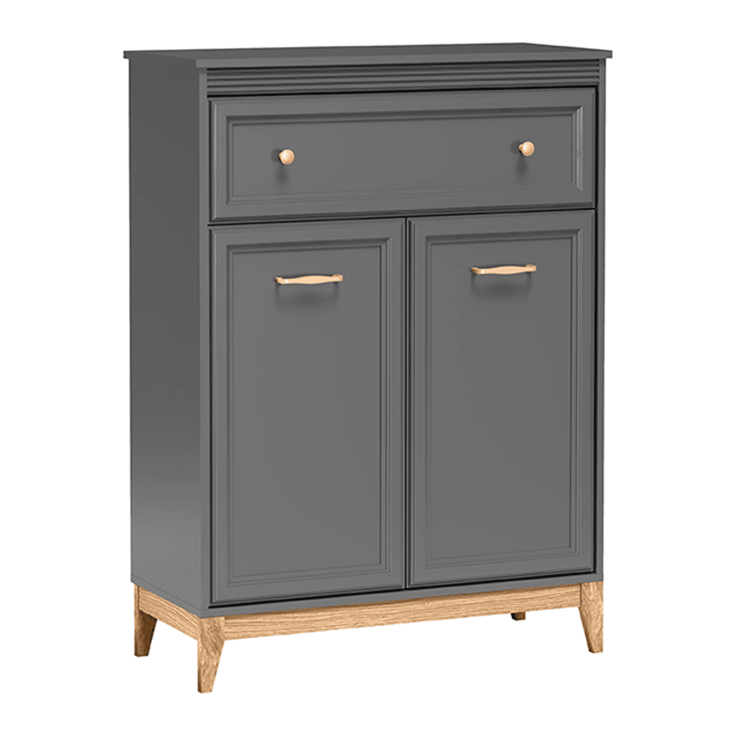 Komoda Harton 92 cm szary diamentowy
