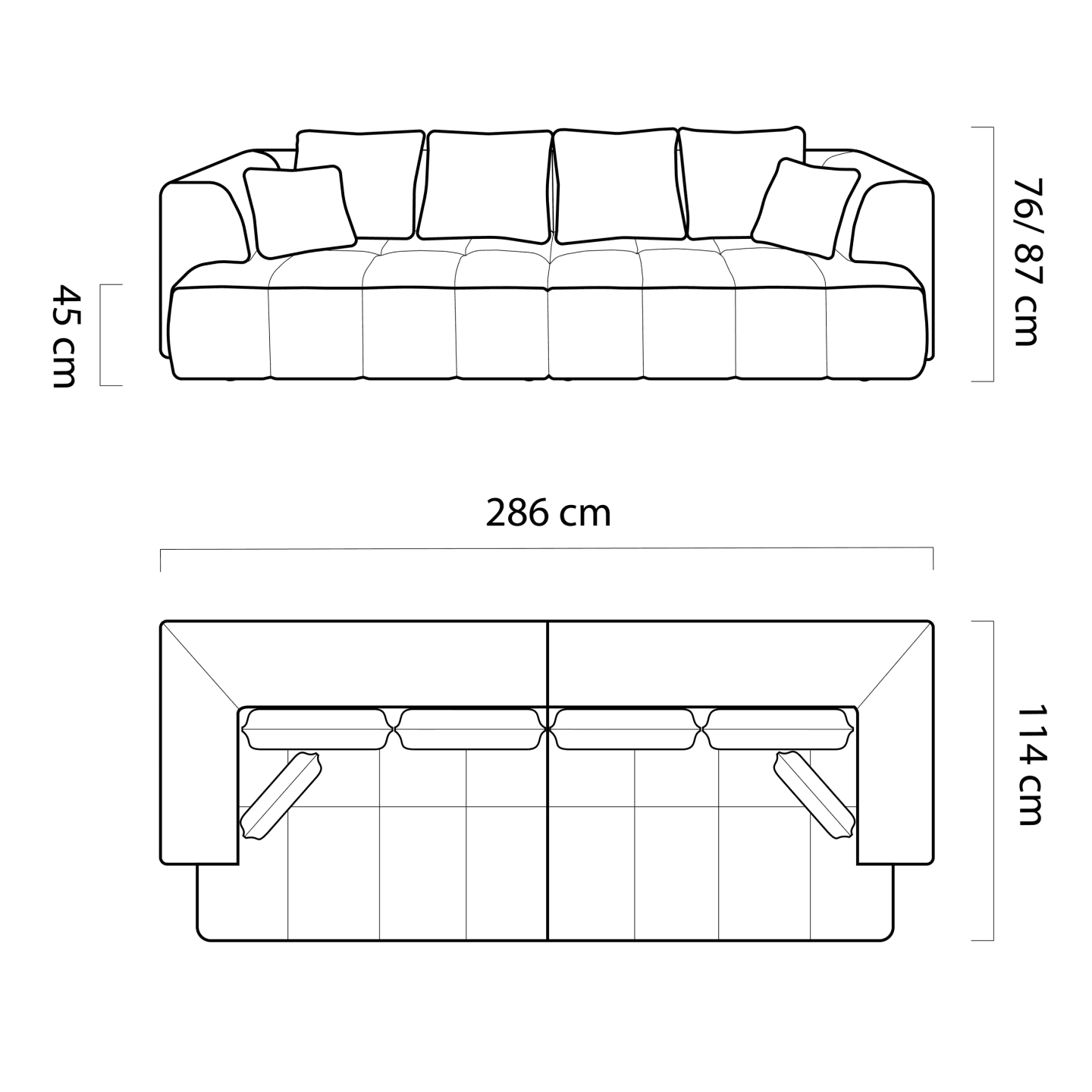 Sofa elektryczna Albio Bigsofa