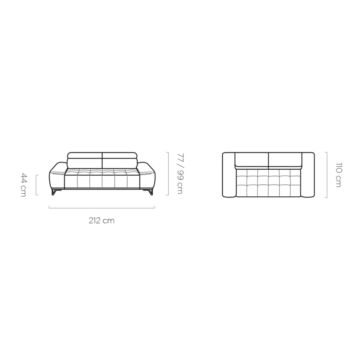 Sofa Palladio S3