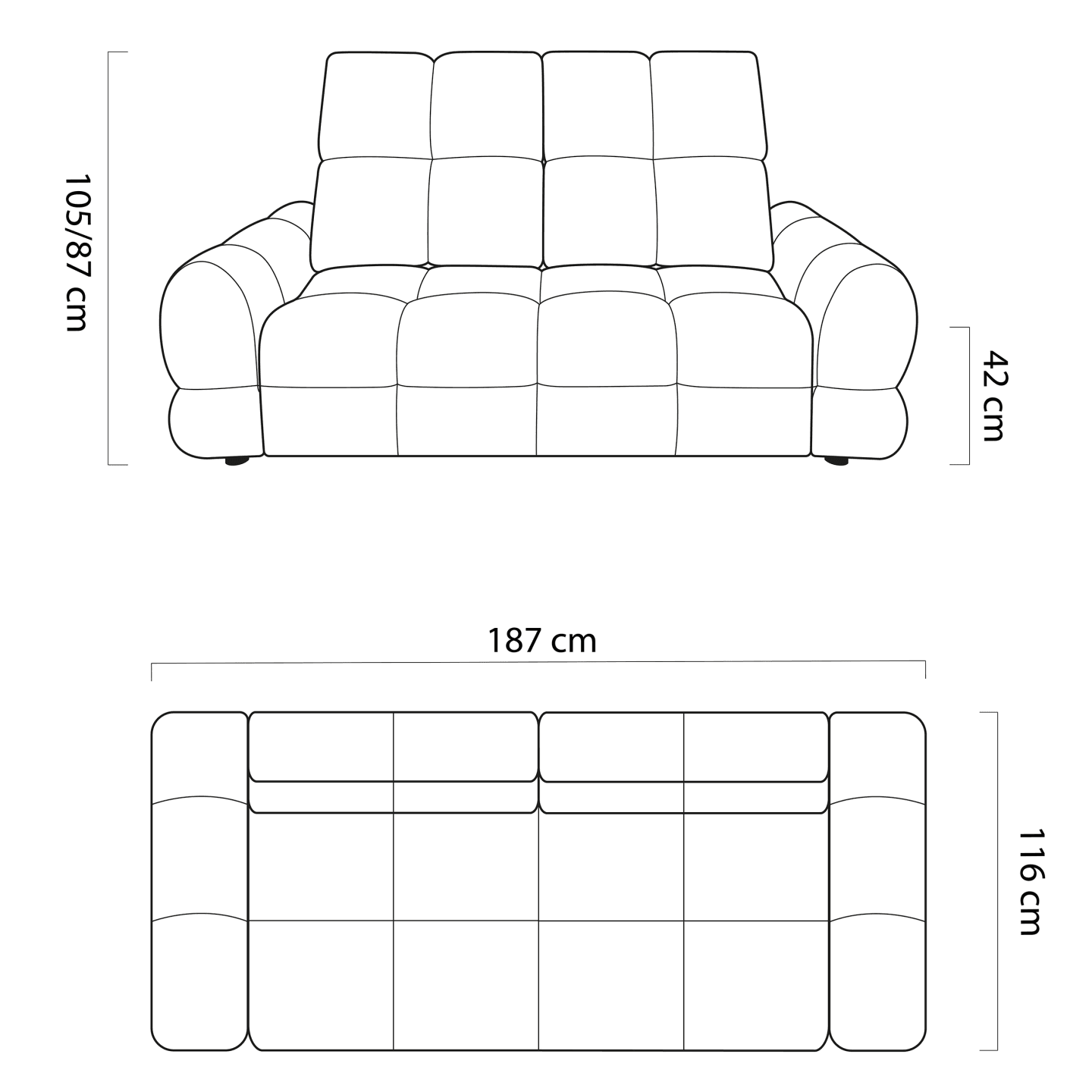 Sofa Tollo S2