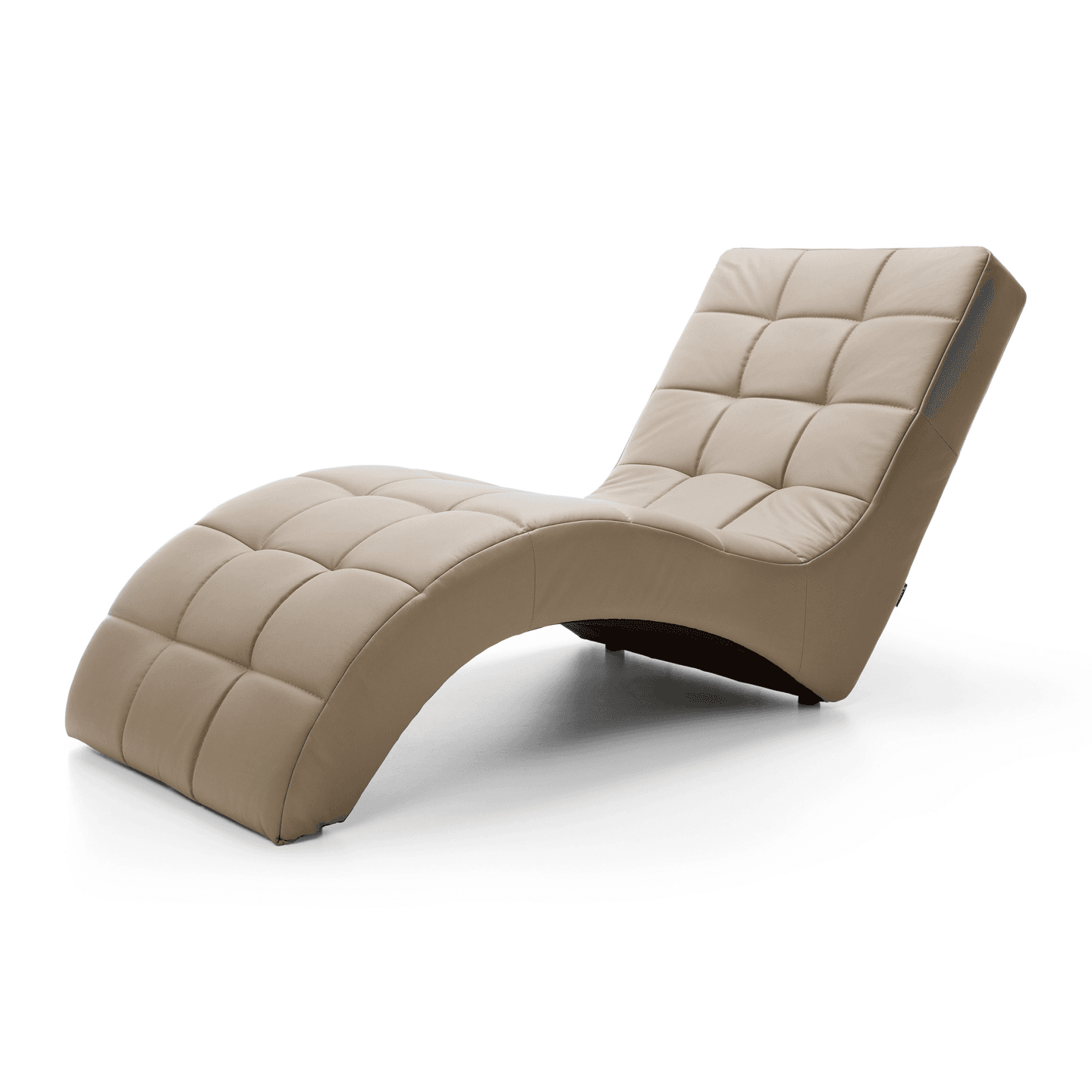 Elegancki szezlong Laguna ze skóry naturalnej