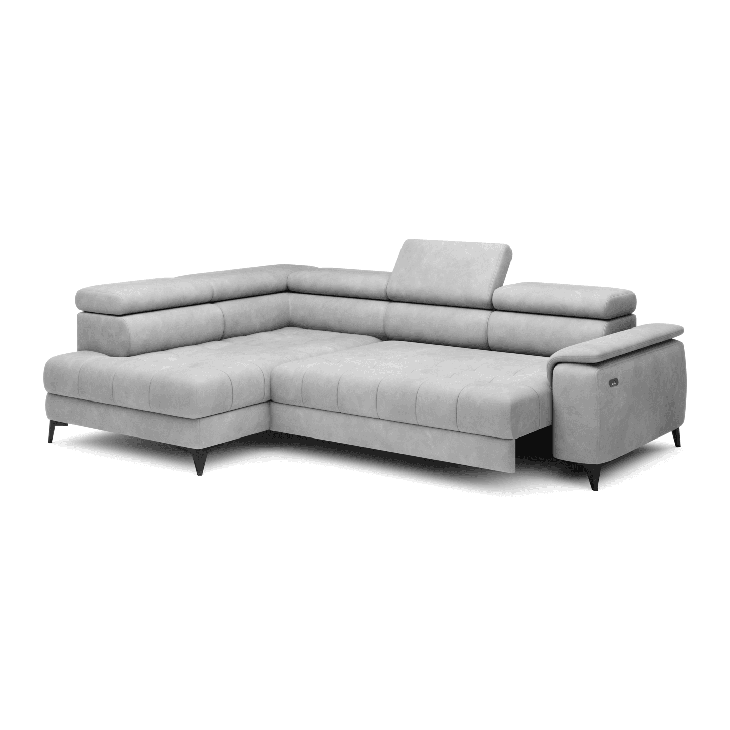Elegancki narożnik elektryczny Chivas funkcja relax