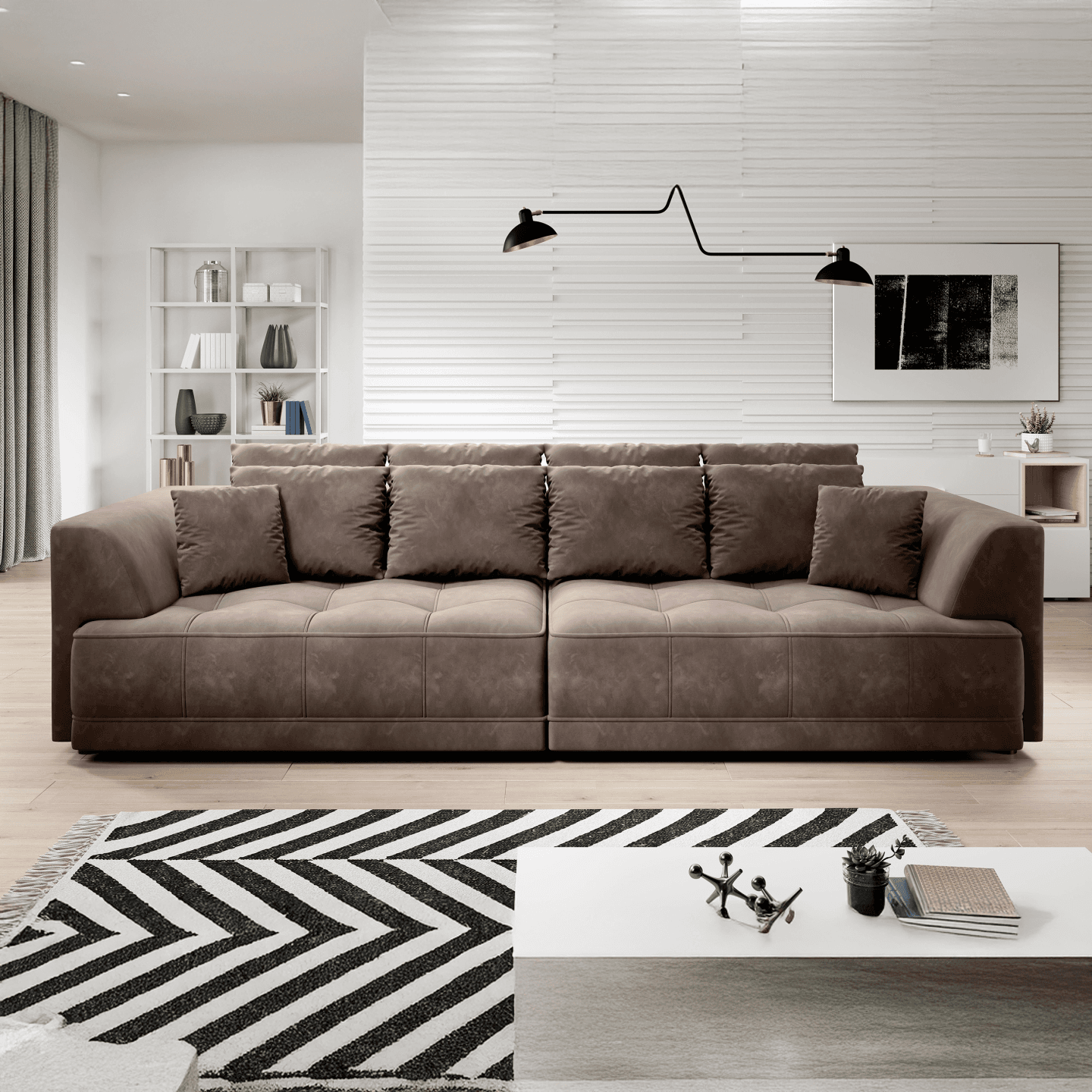 Elegancka sofa elektryczna Tiga Bigsofa