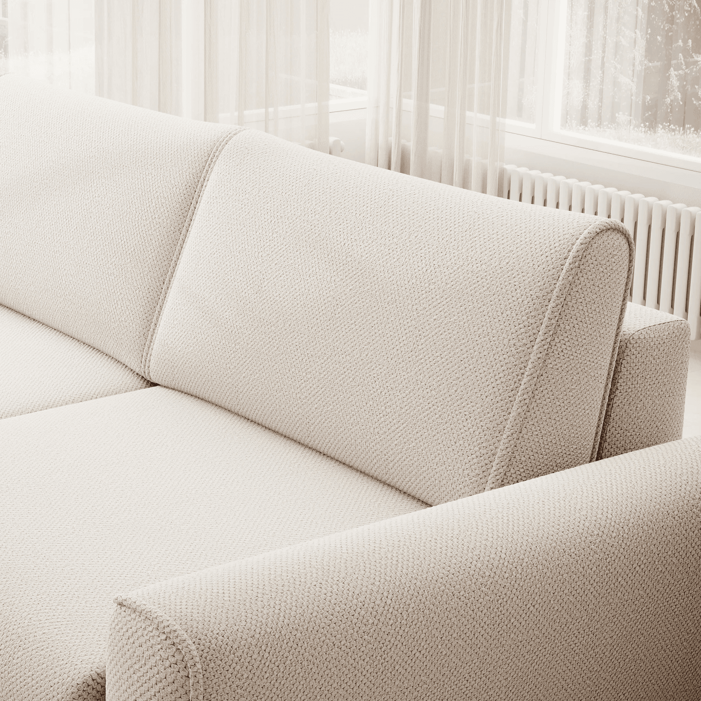 Sofa Capri 140 Włoski system rozkładania
