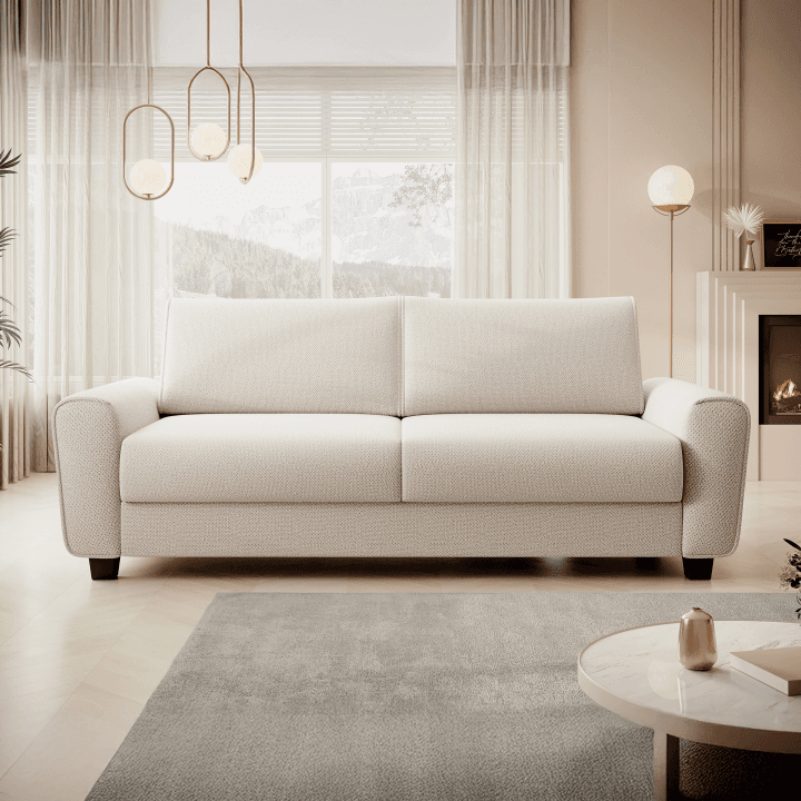 WERSAL Sofa Capri 140 system włoski i materac - zdjęcie 2