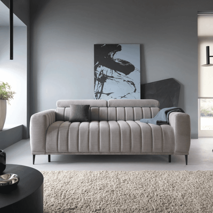 Elegancka sofa Gandi 120 Funkcja spania z materacem