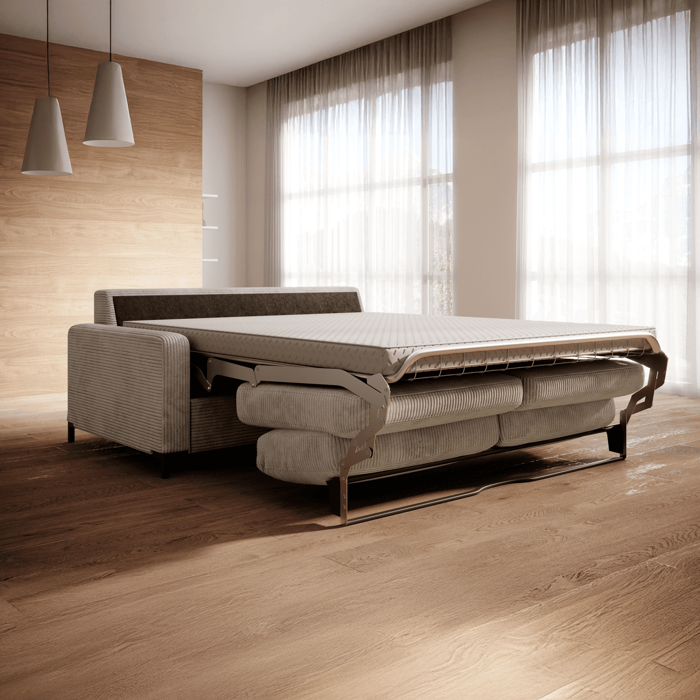 Sofa Tino 160 Stelaż włoski, funkcja spania WERSAL
