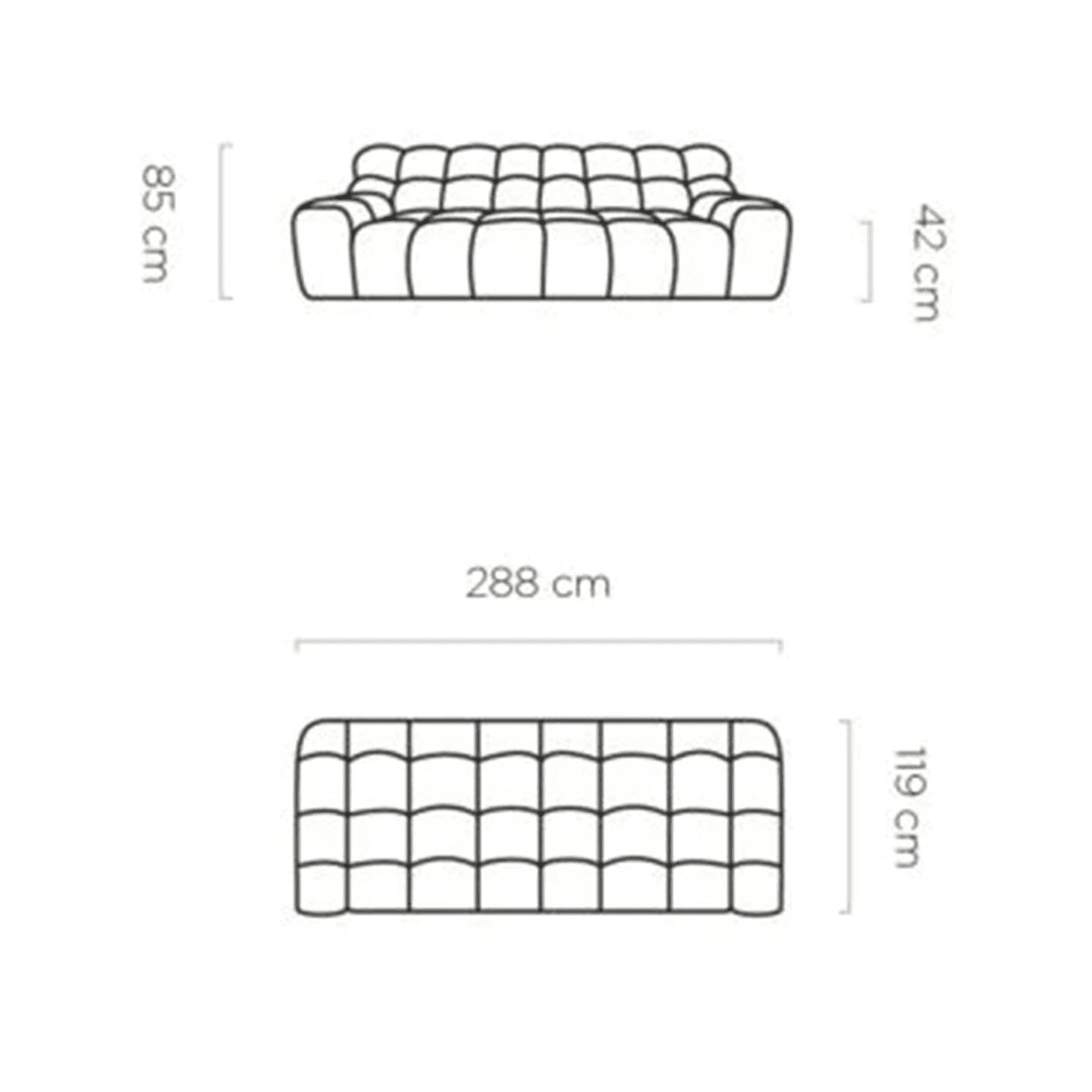Nowoczesna sofa elektryczna Campile