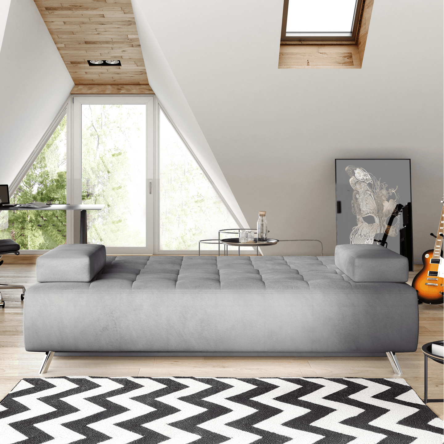 Wygodna sofa Oslo - Minimalistyczna forma