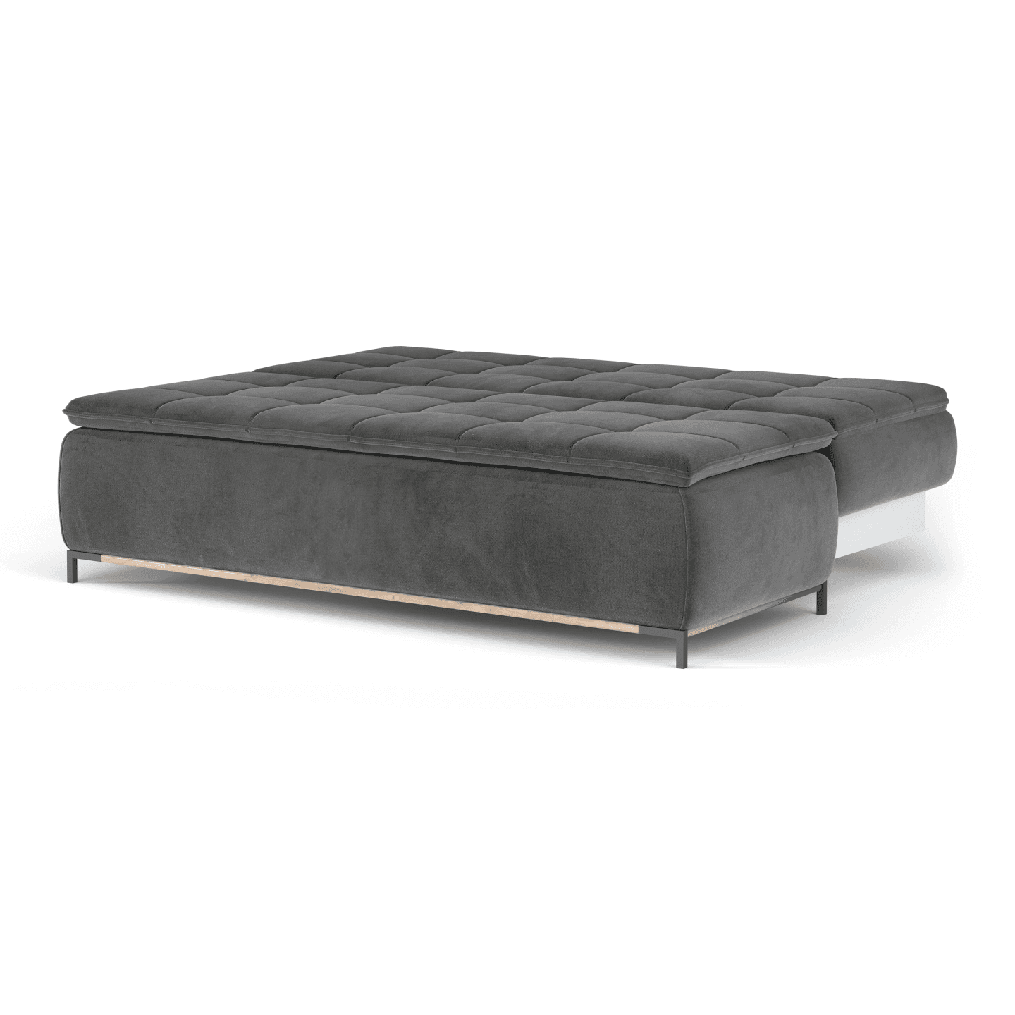 WERSAL Sofa Sweet - funkcja spania, pojemnik na pościel, poduchy