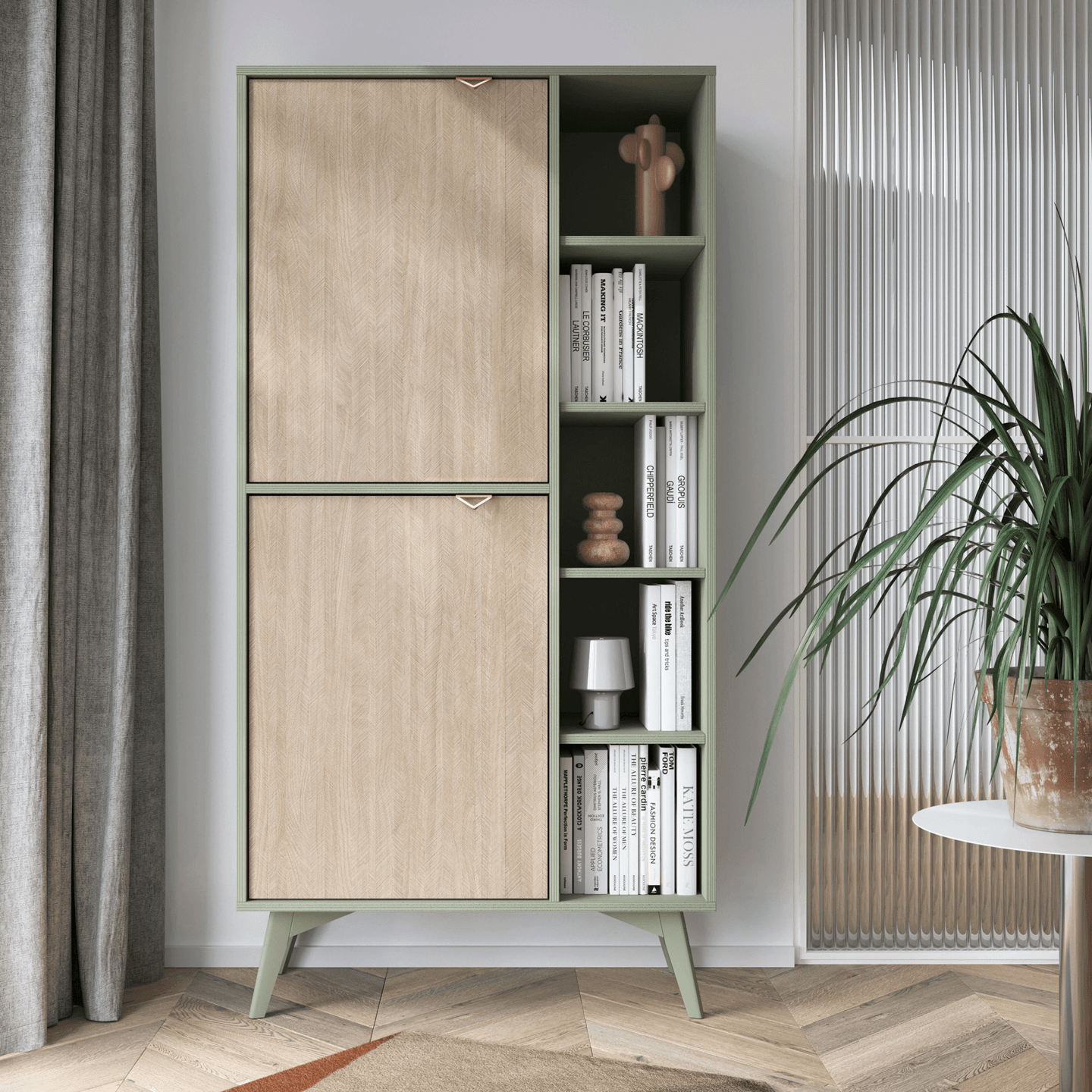 Regał Grove Eukaliptus