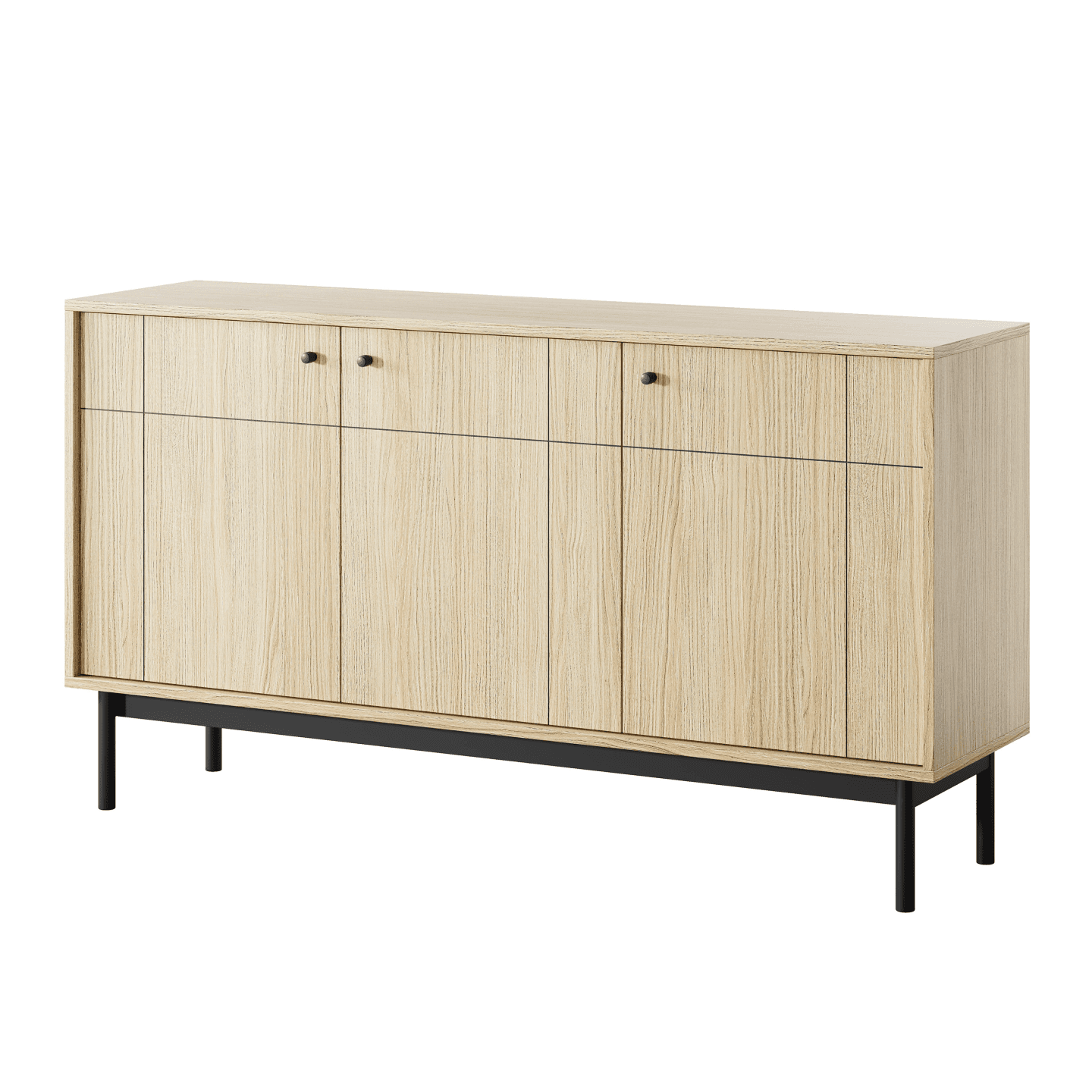 Komoda Amani 154 cm dąb linea