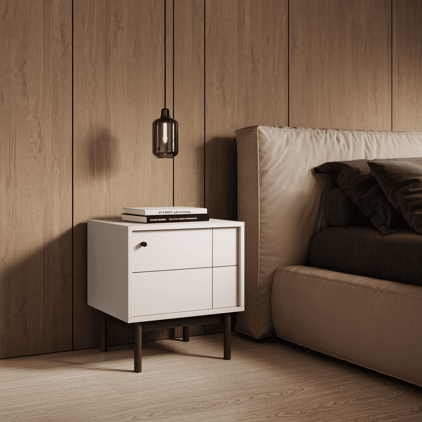 Stolik nocny Amani kaszmir